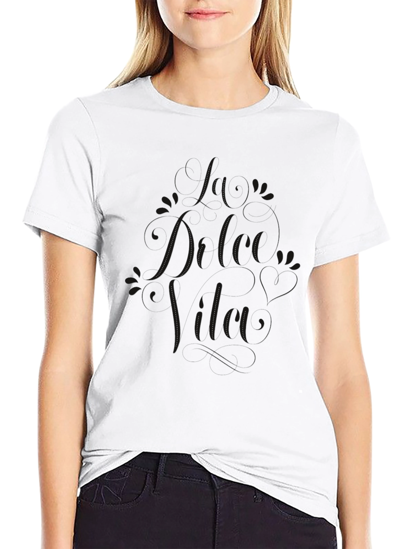Mens Black Graphic T-Shirt: Oh Delta Vibes