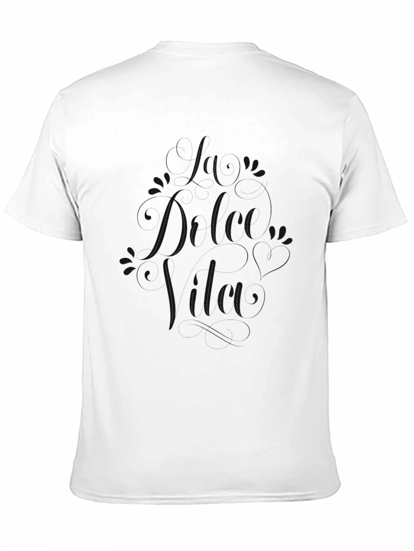 Mens Black Graphic T-Shirt: Oh Delta Vibes