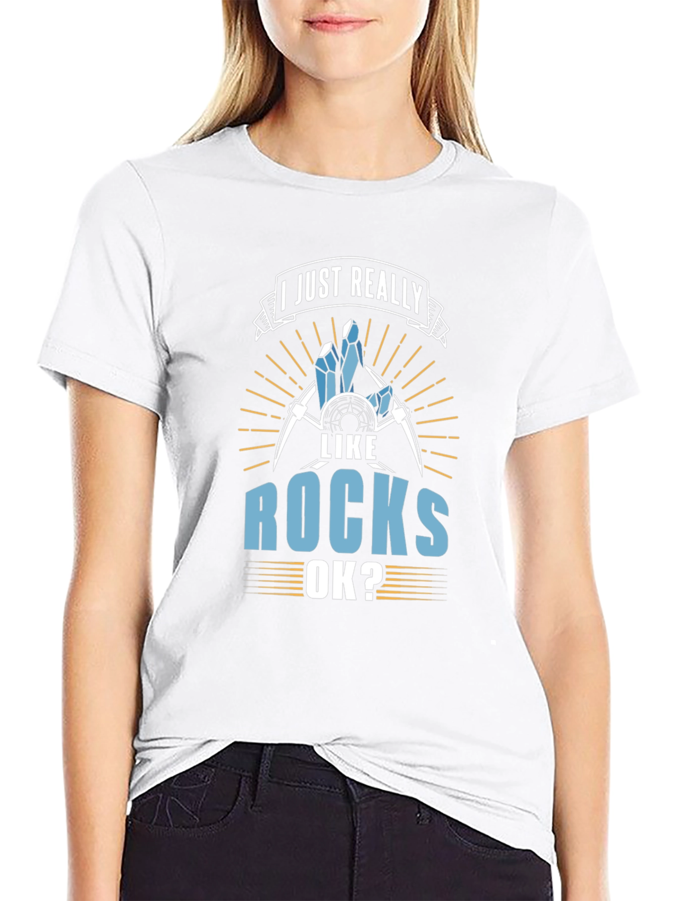 I Just Really Like Rocks OK? T-Shirt