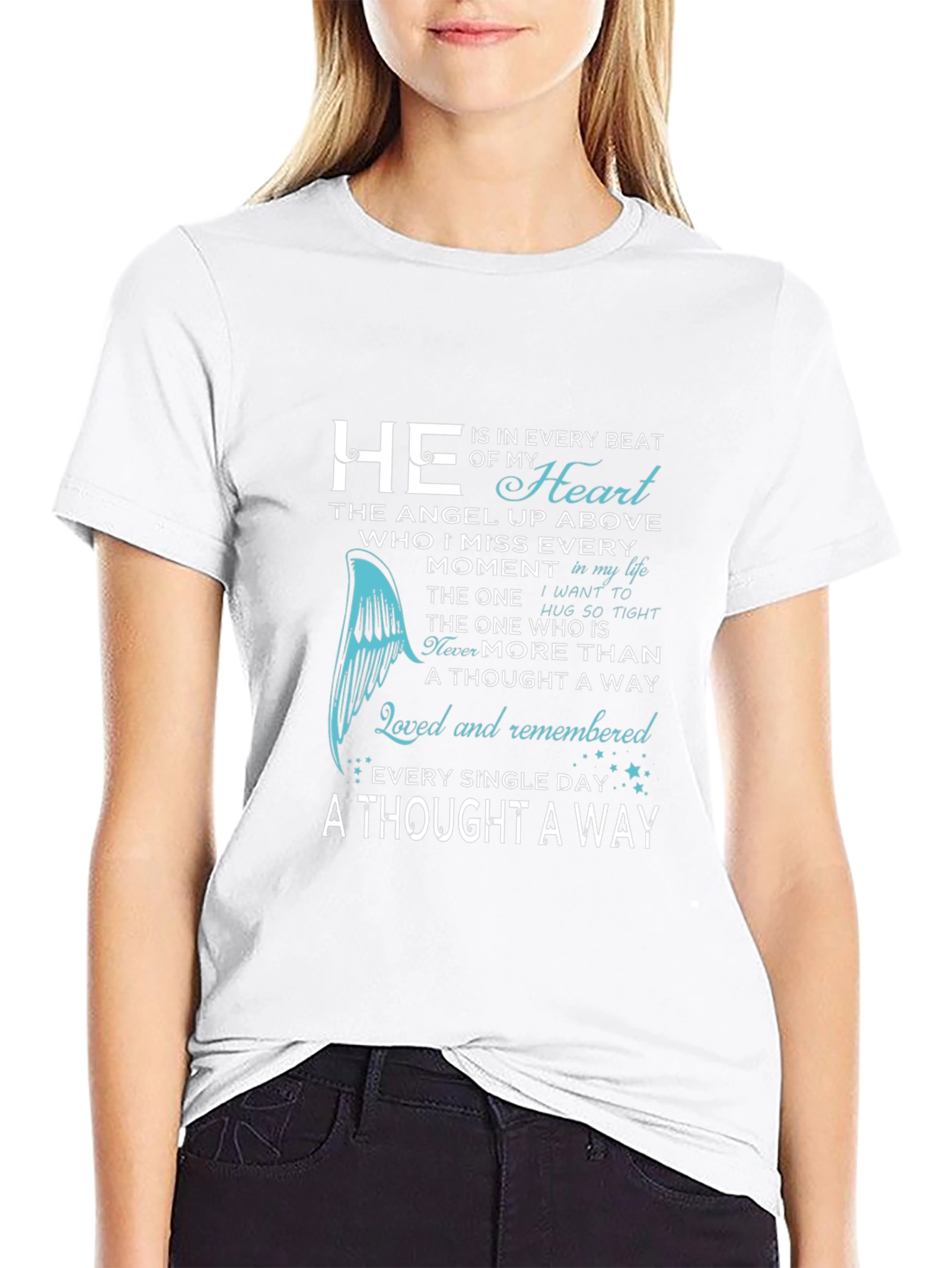 Memorial T-Shirt: Loved & Remembered