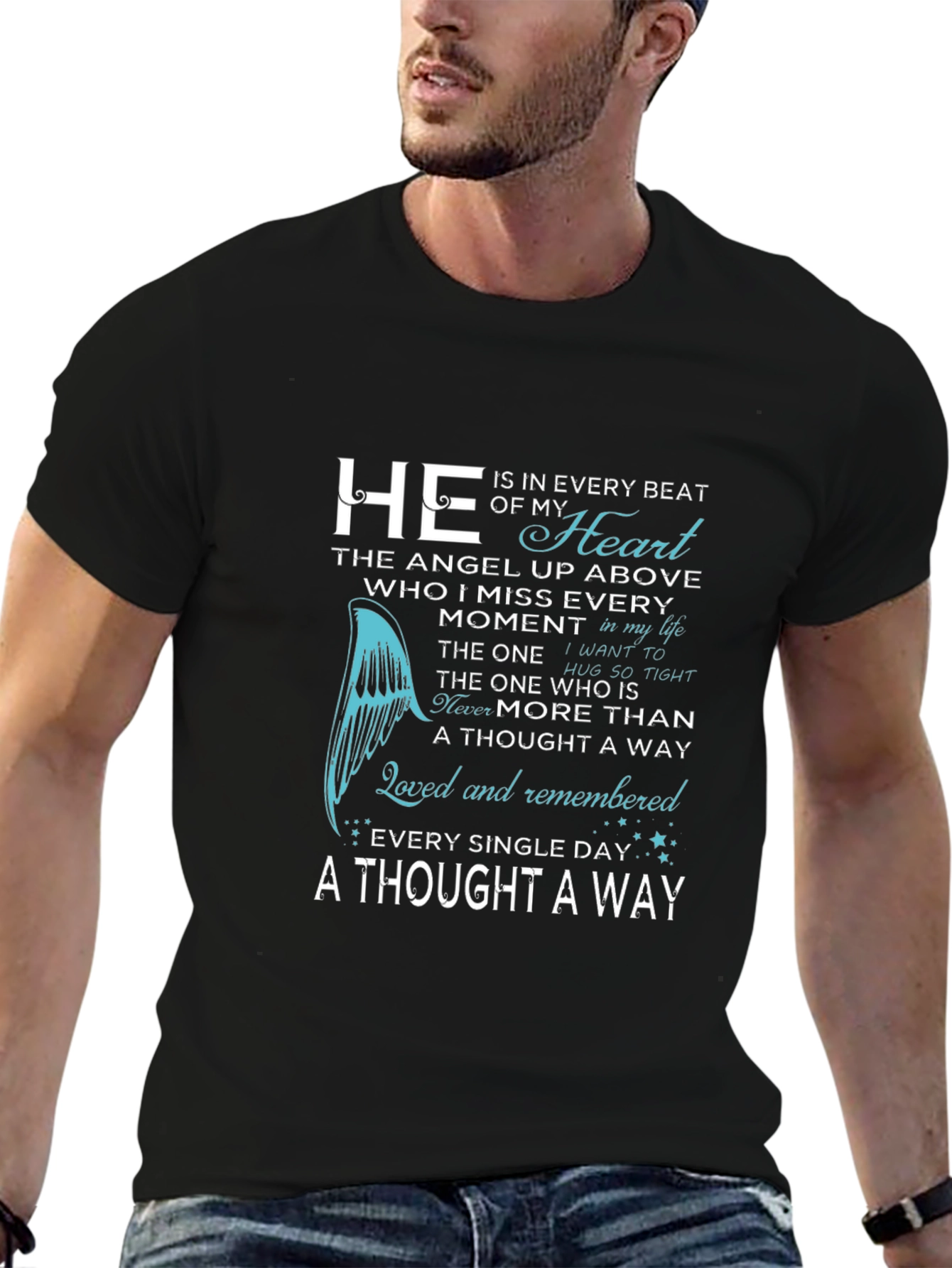 Memorial T-Shirt: Loved & Remembered