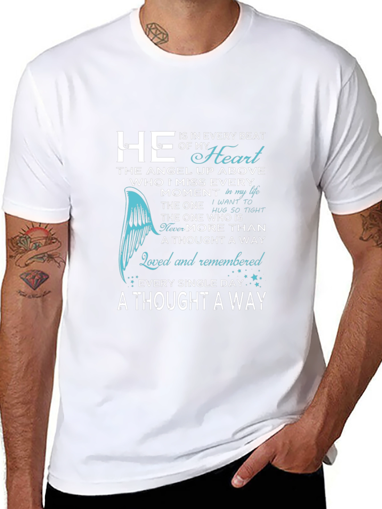 Memorial T-Shirt: Loved & Remembered