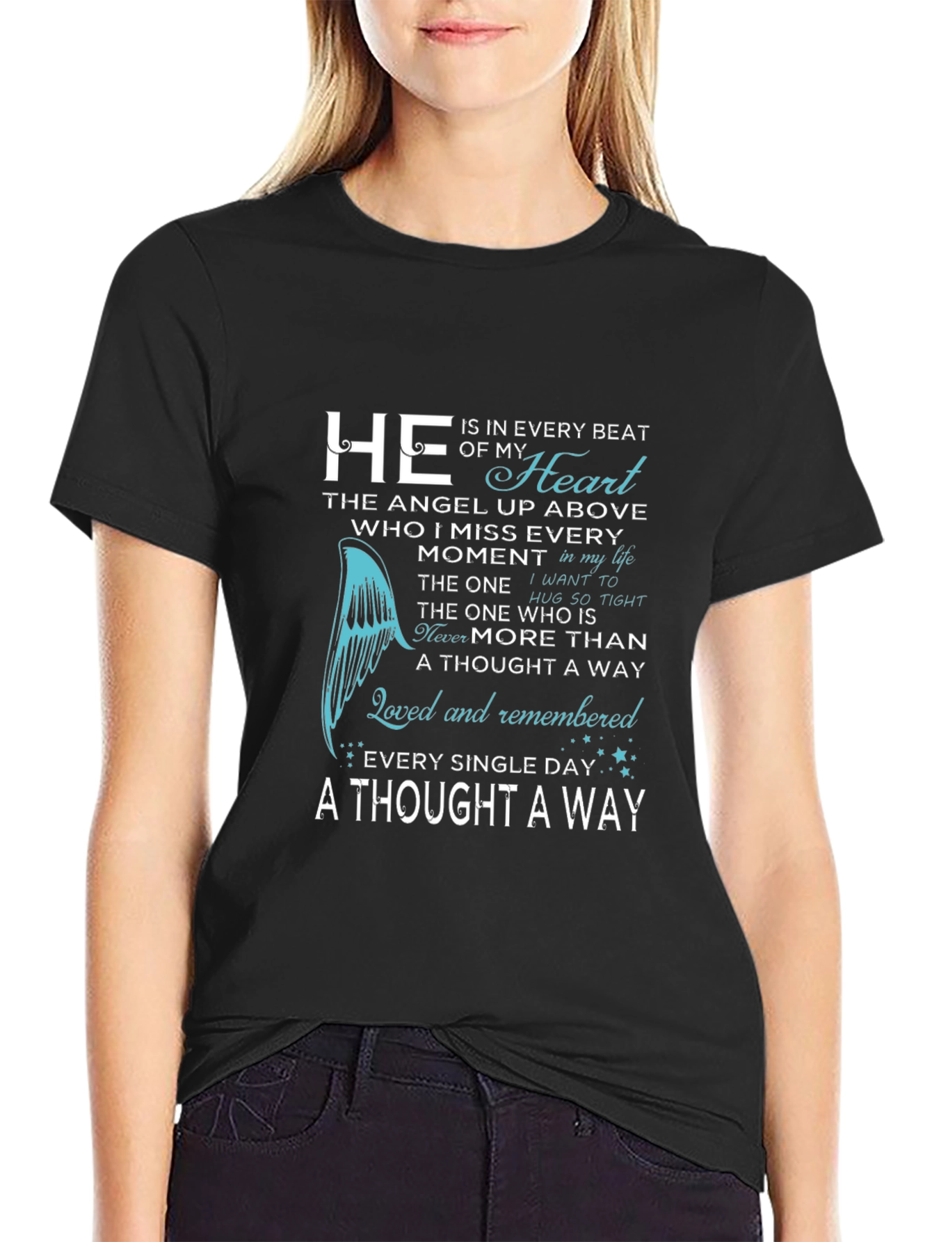 Memorial T-Shirt: Loved & Remembered