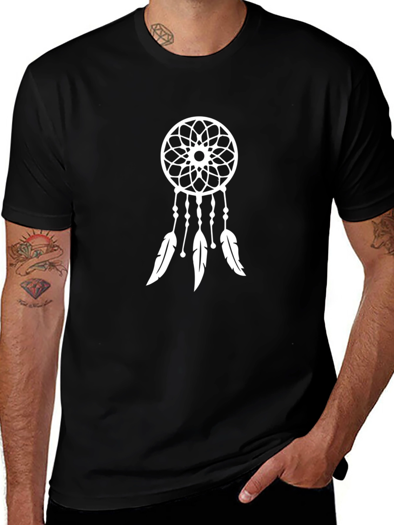Dreamcatcher Graphic Tee - Stylish Comfort