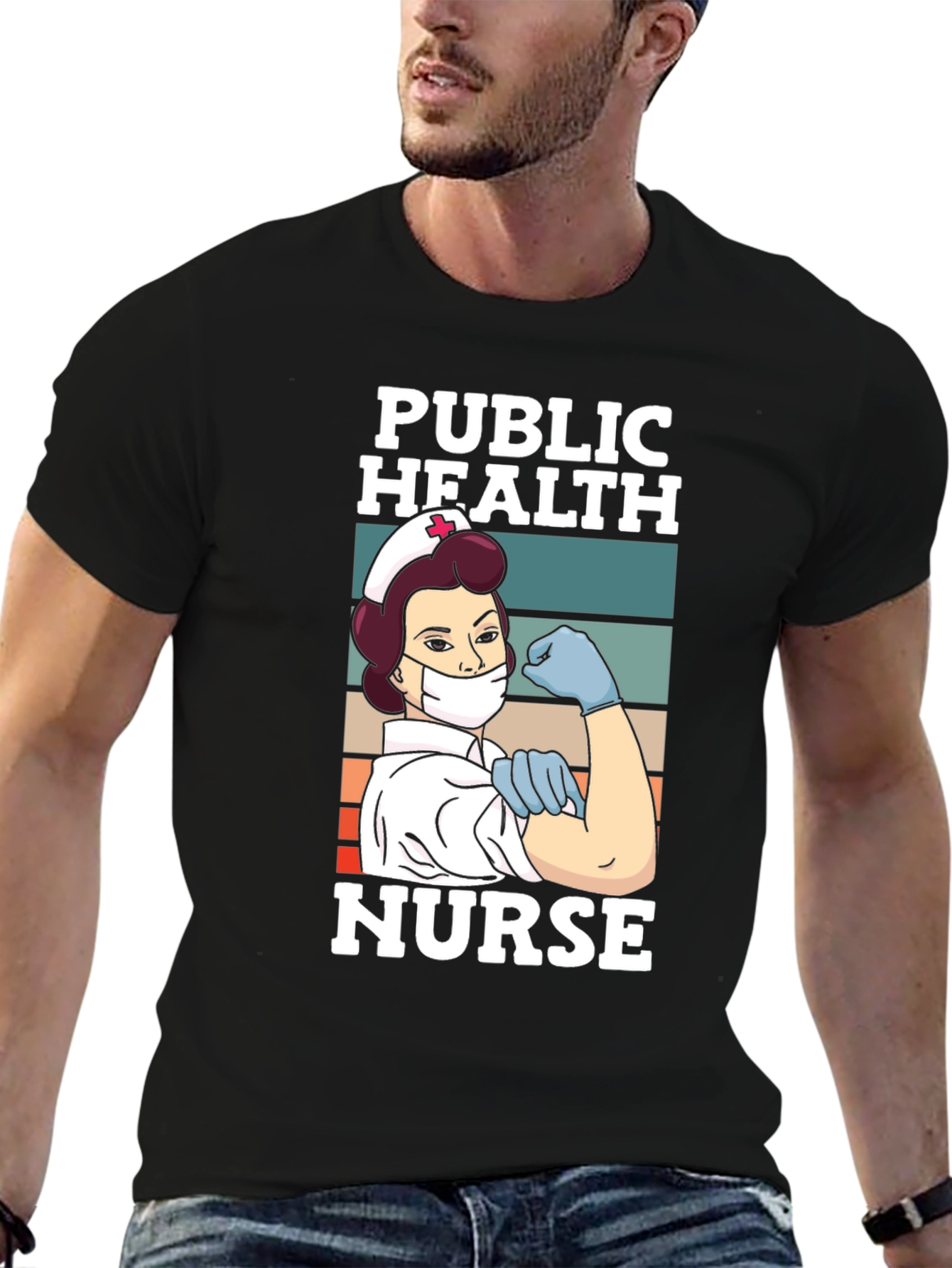 Public Health Nurse T-Shirt - Strong Women