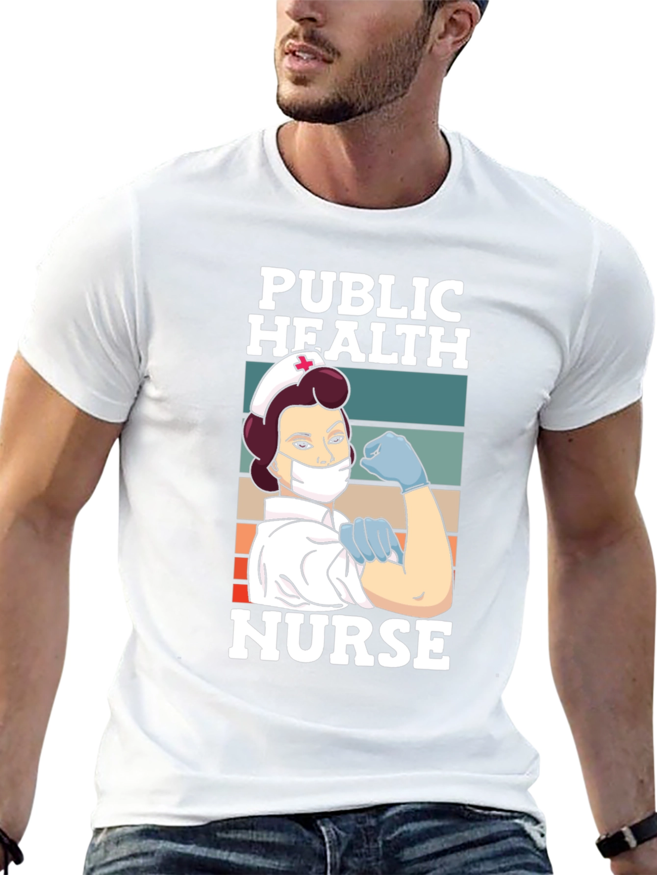 Public Health Nurse T-Shirt - Strong Women