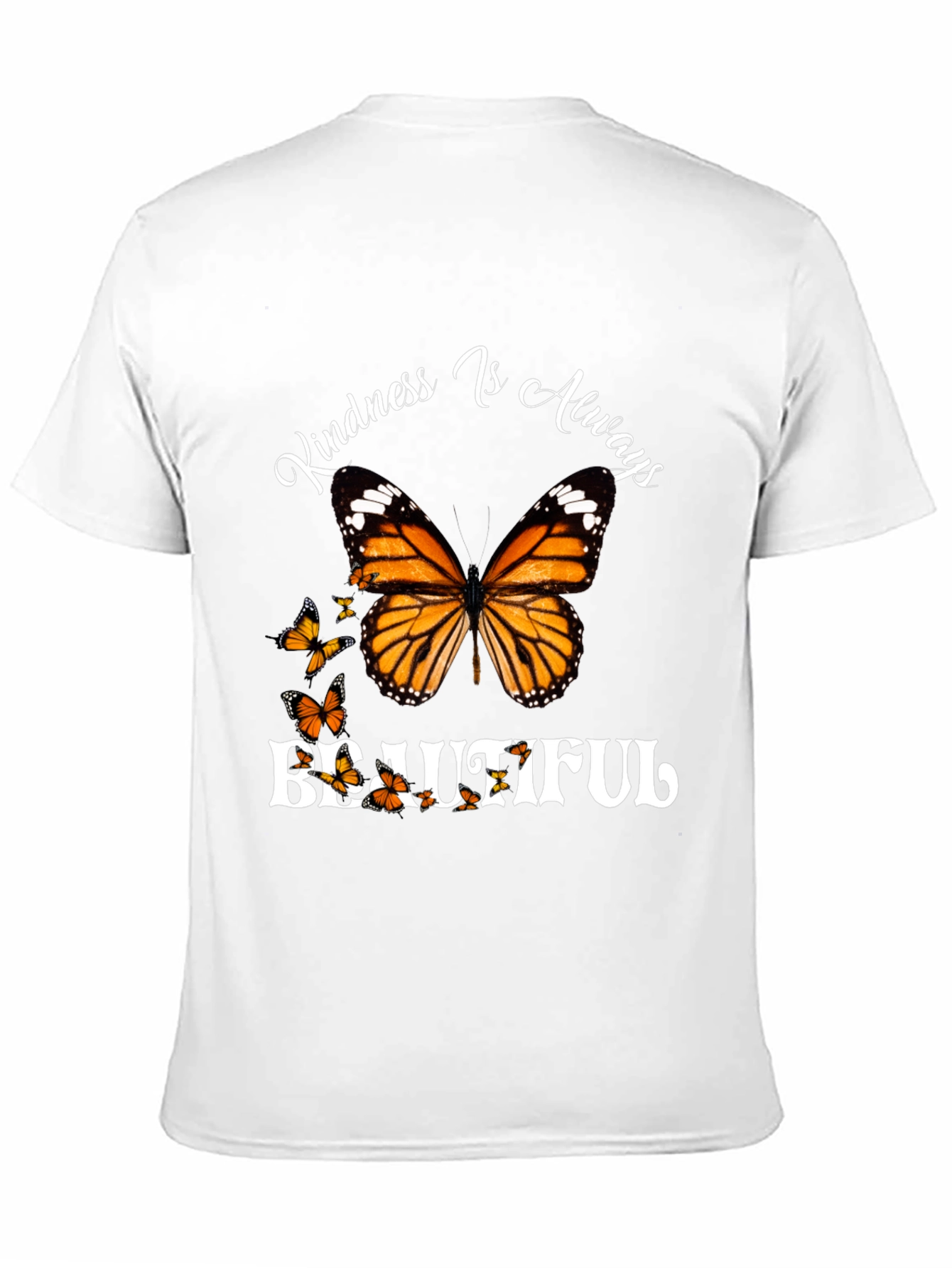 Kindness Butterfly Graphic T-Shirt