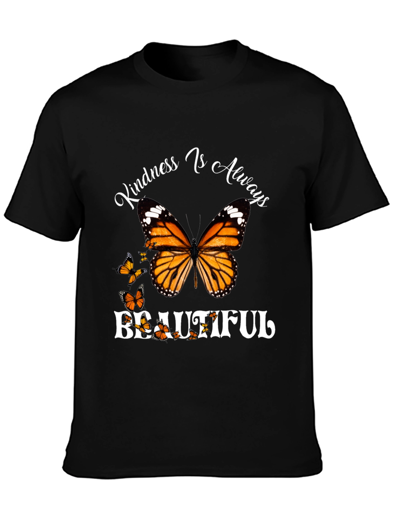 Kindness Butterfly Graphic T-Shirt