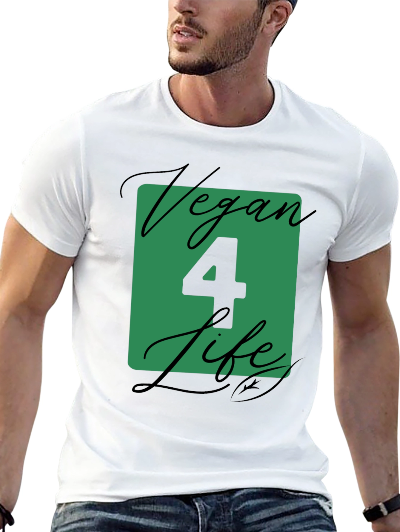 Vegan 4 Life T-Shirt - Stylish & Comfortable