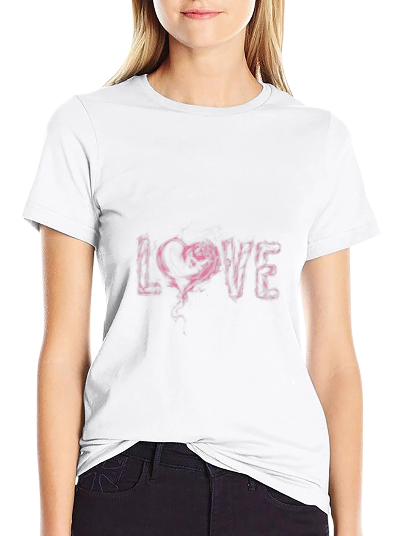 Love Graphic Black T-Shirt