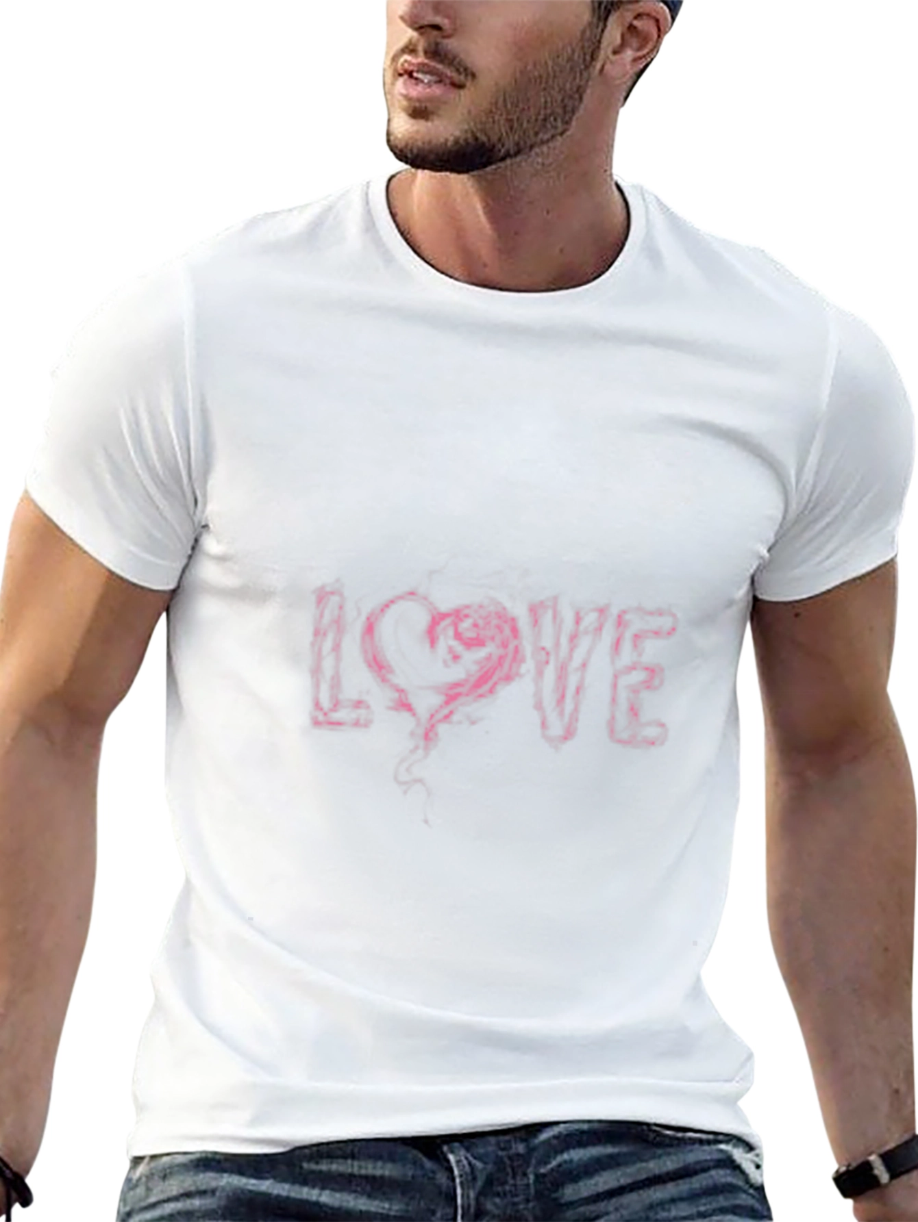 Love Graphic Black T-Shirt