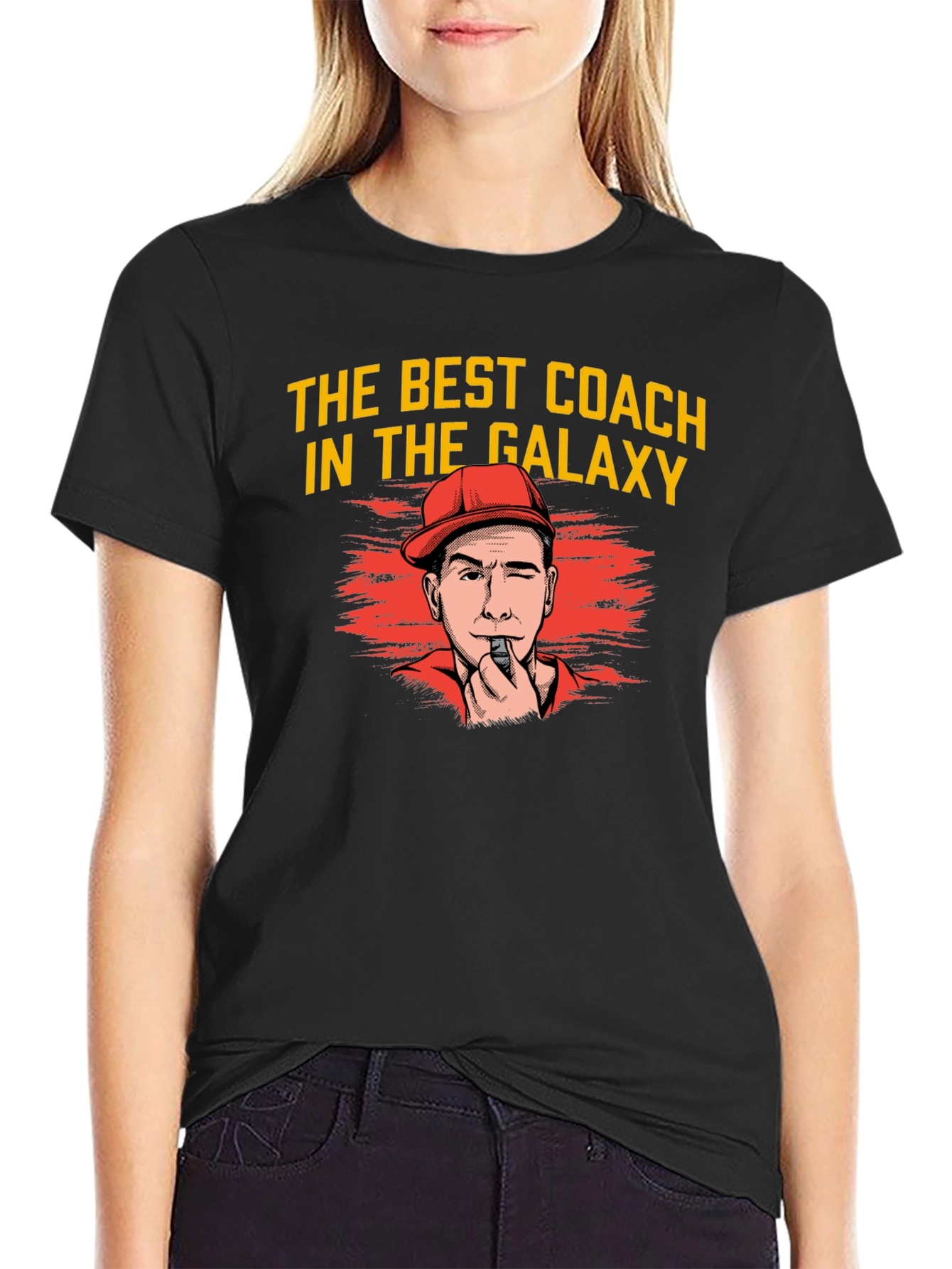 Best Coach in the Galaxy Graphic Tee