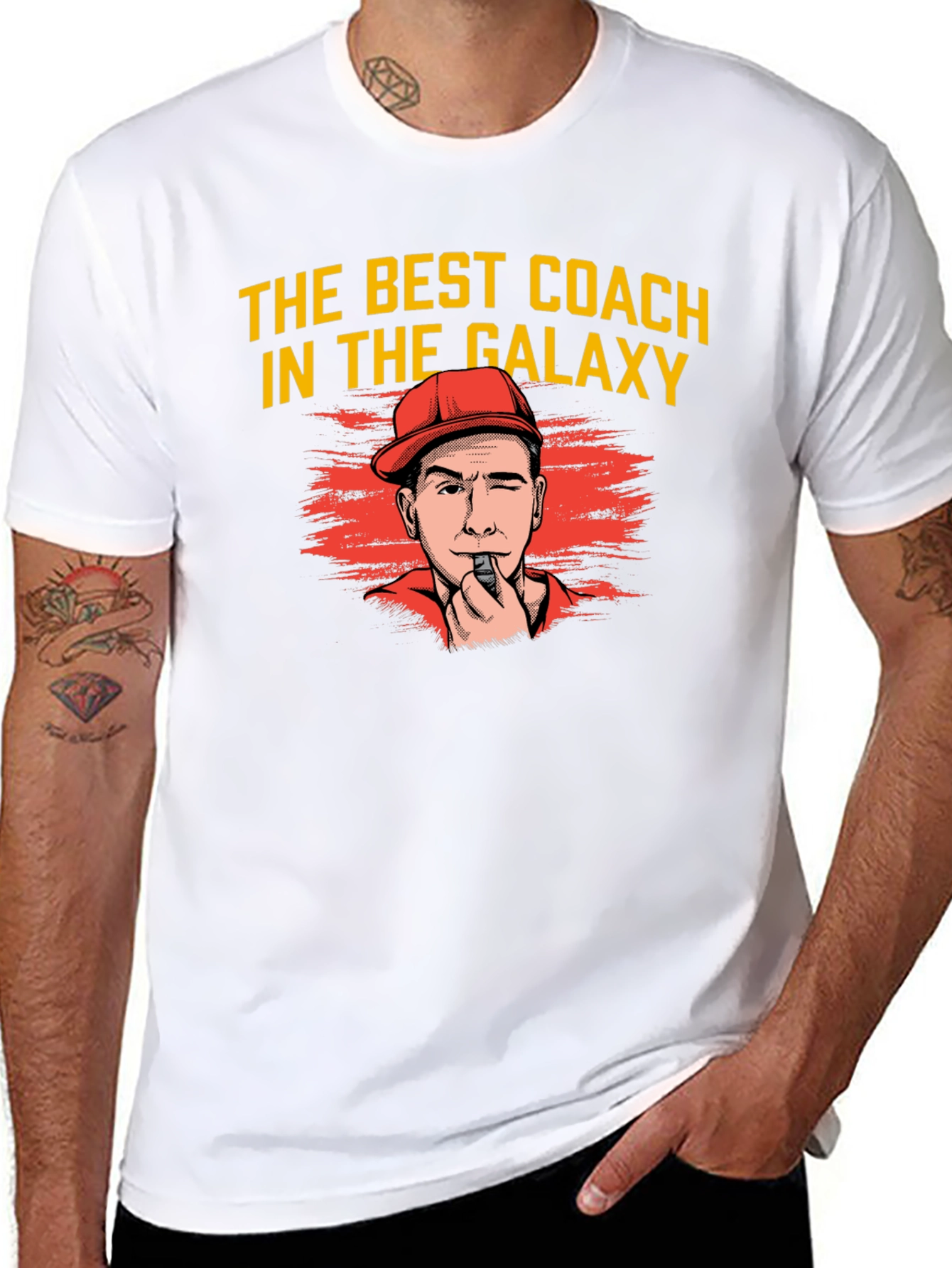 Best Coach in the Galaxy Graphic Tee