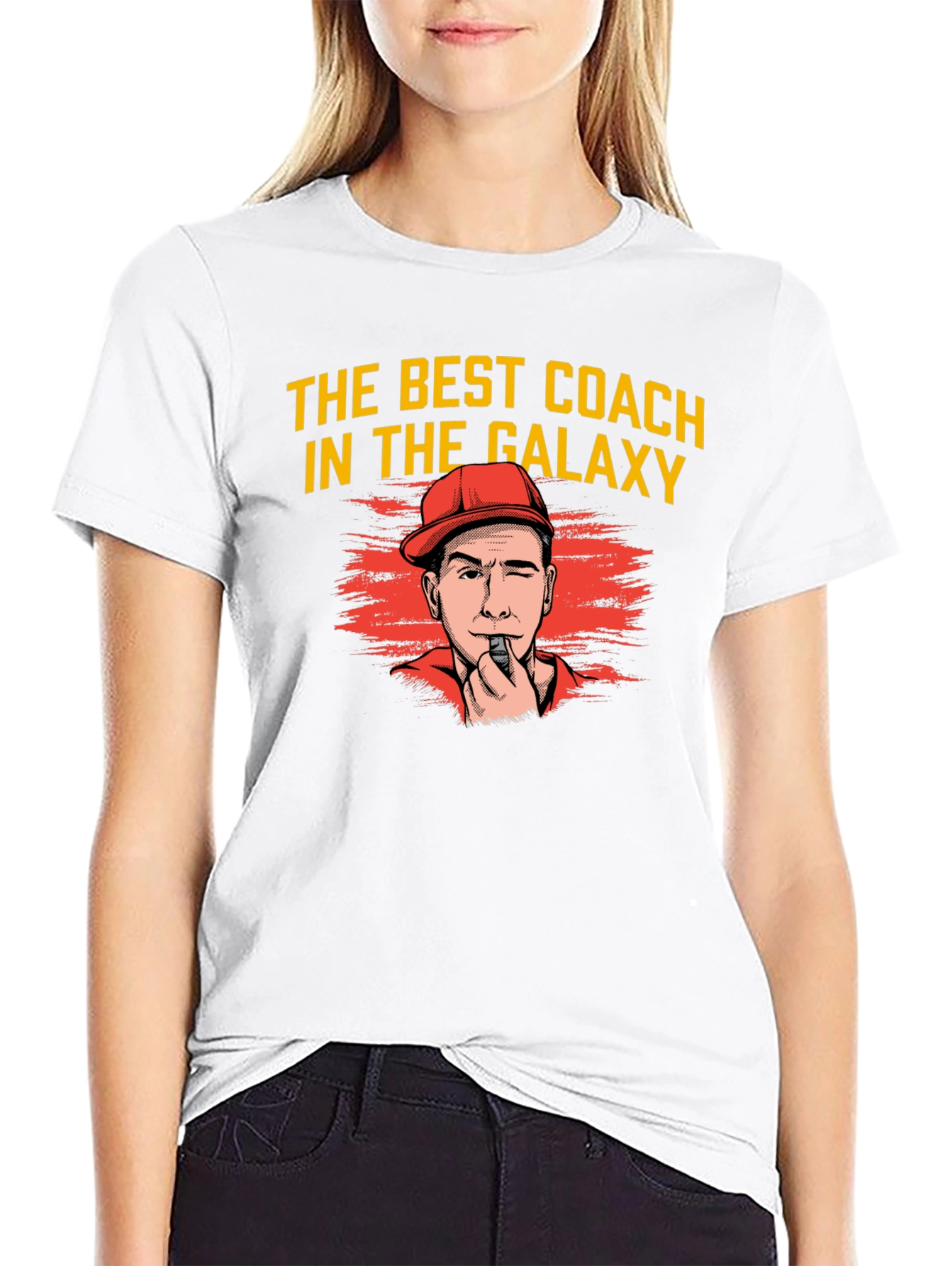 Best Coach in the Galaxy Graphic Tee