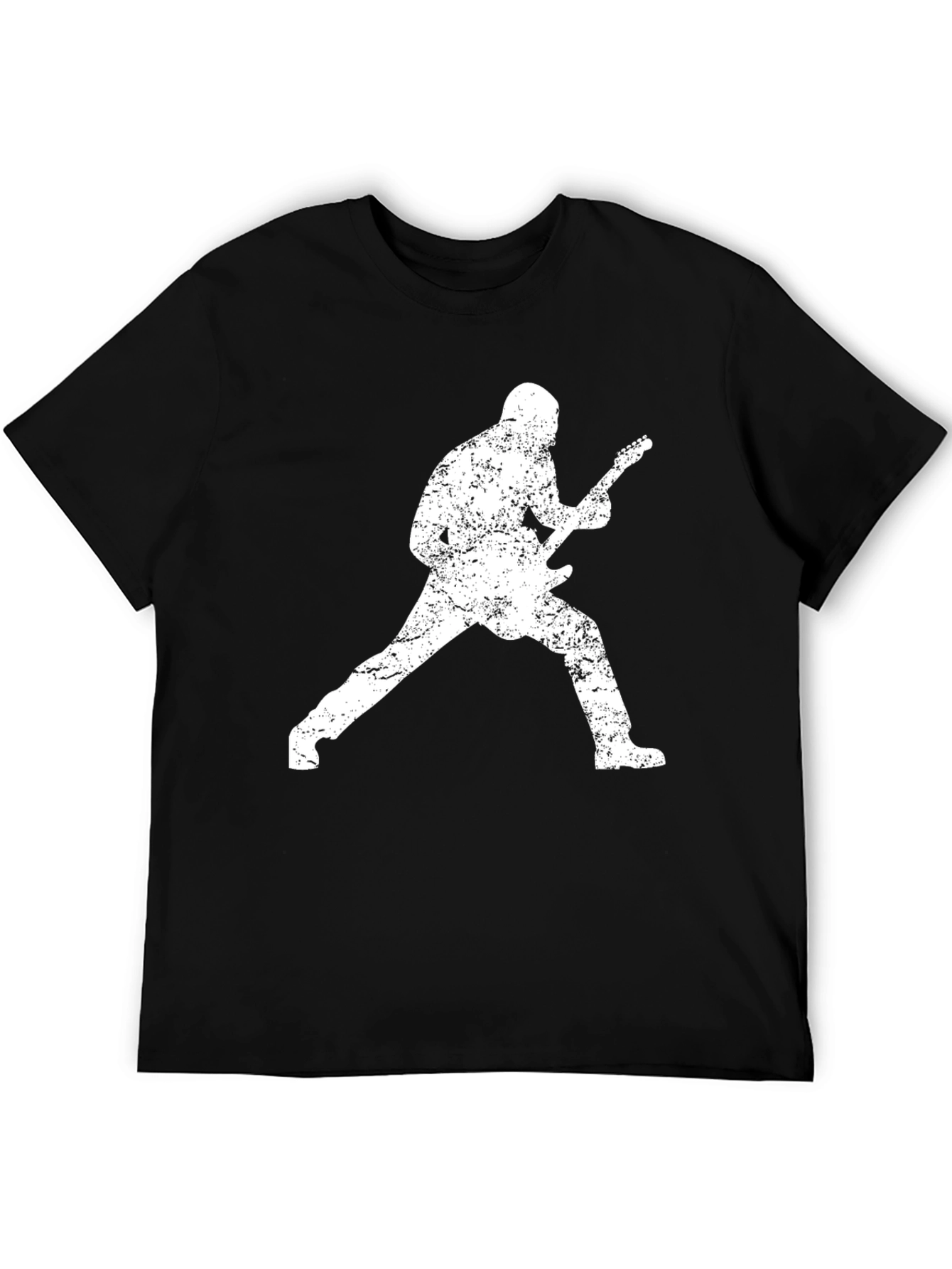 Rockstar Guitar Player Graphic T-Shirt