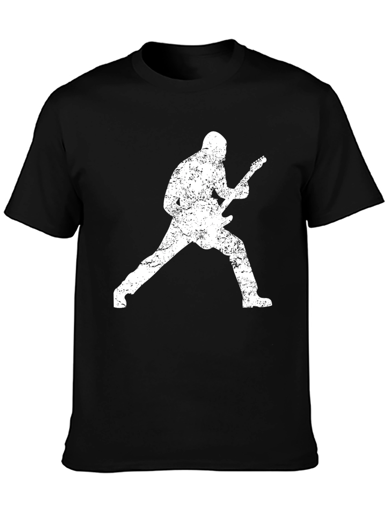Rockstar Guitar Player Graphic T-Shirt