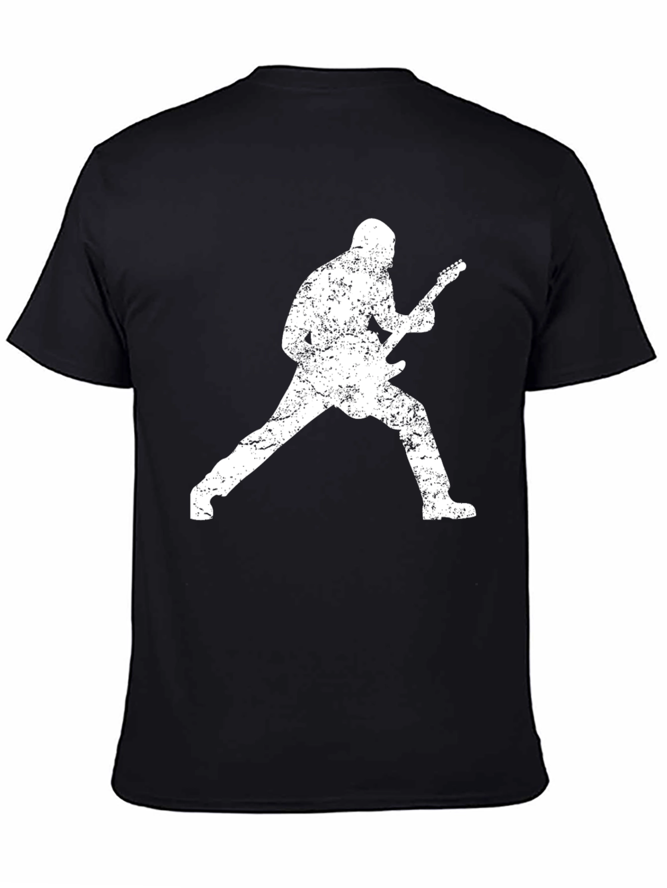 Rockstar Guitar Player Graphic T-Shirt