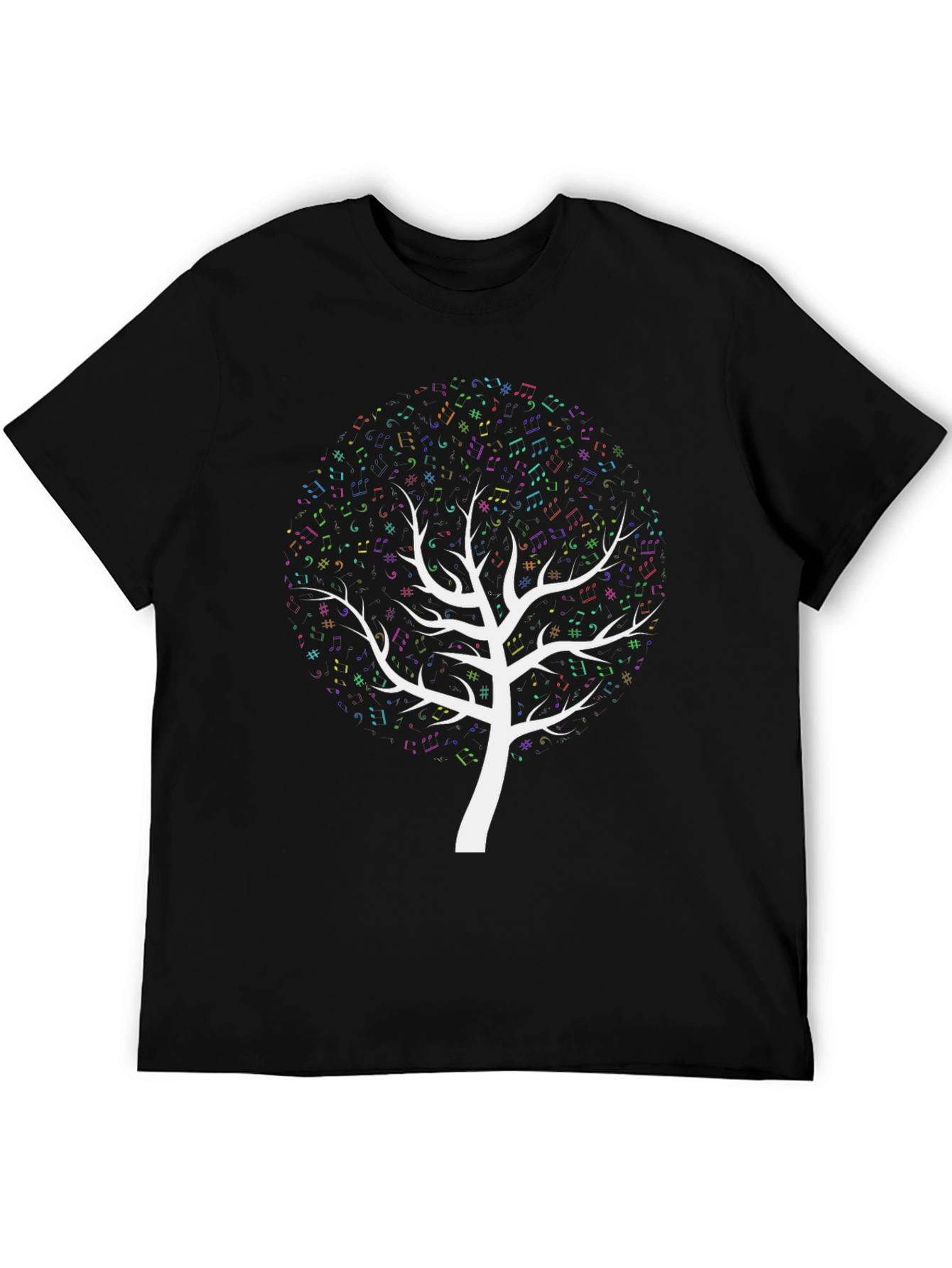 Music Tree Black T-Shirt