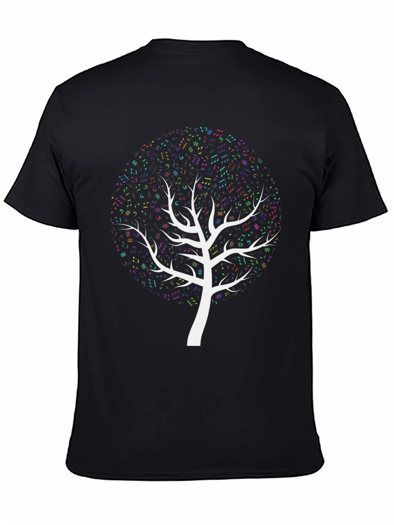 Music Tree Black T-Shirt