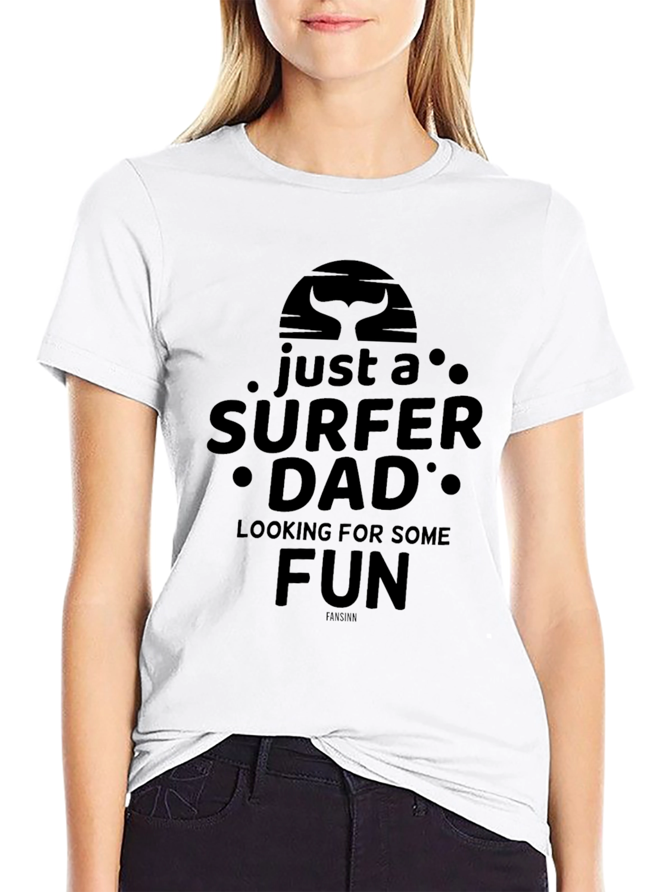 Just a Surfer Dad T-Shirt - Fun Summer Tee