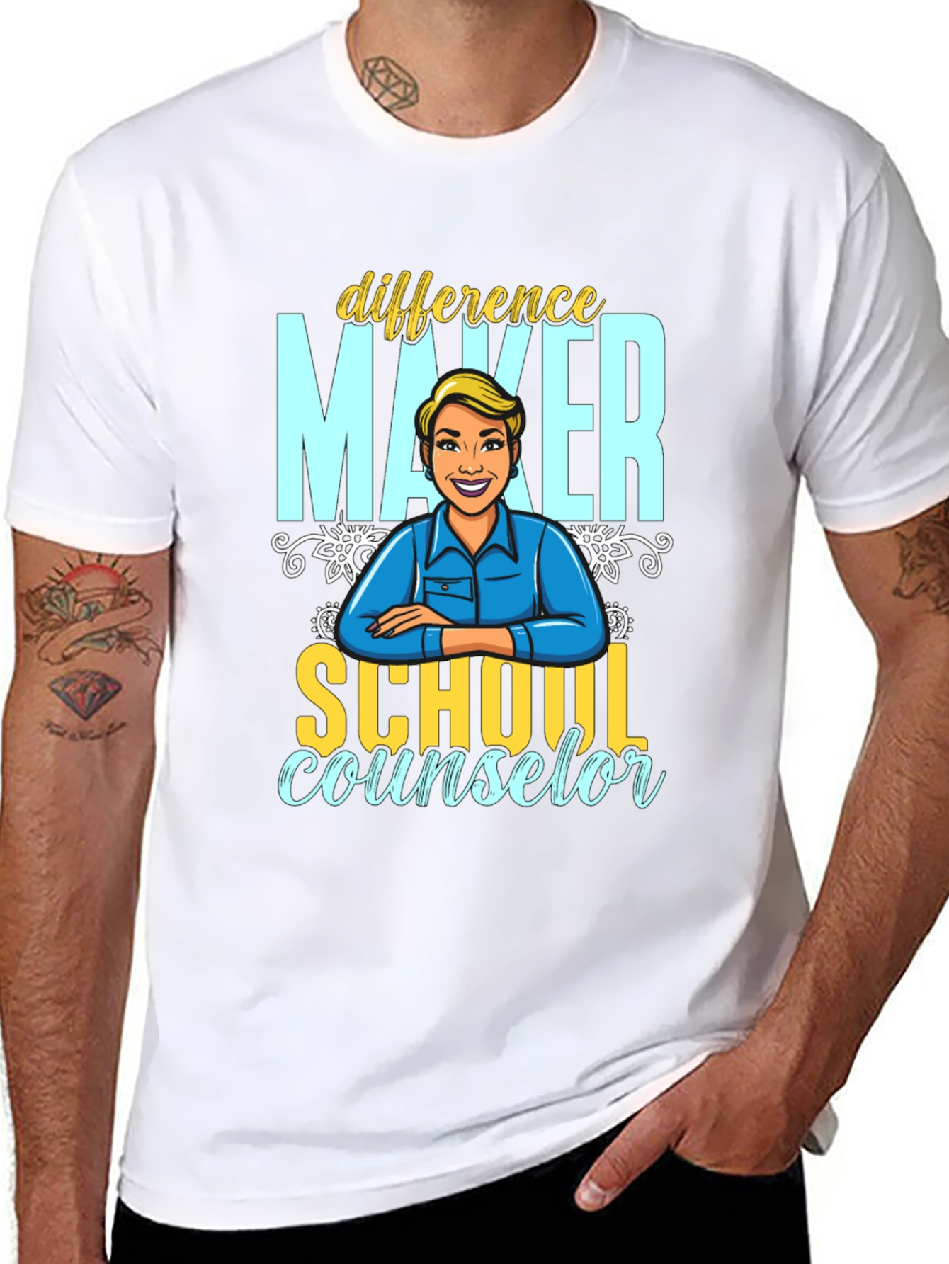 Difference Maker School Counselor T-Shirt
