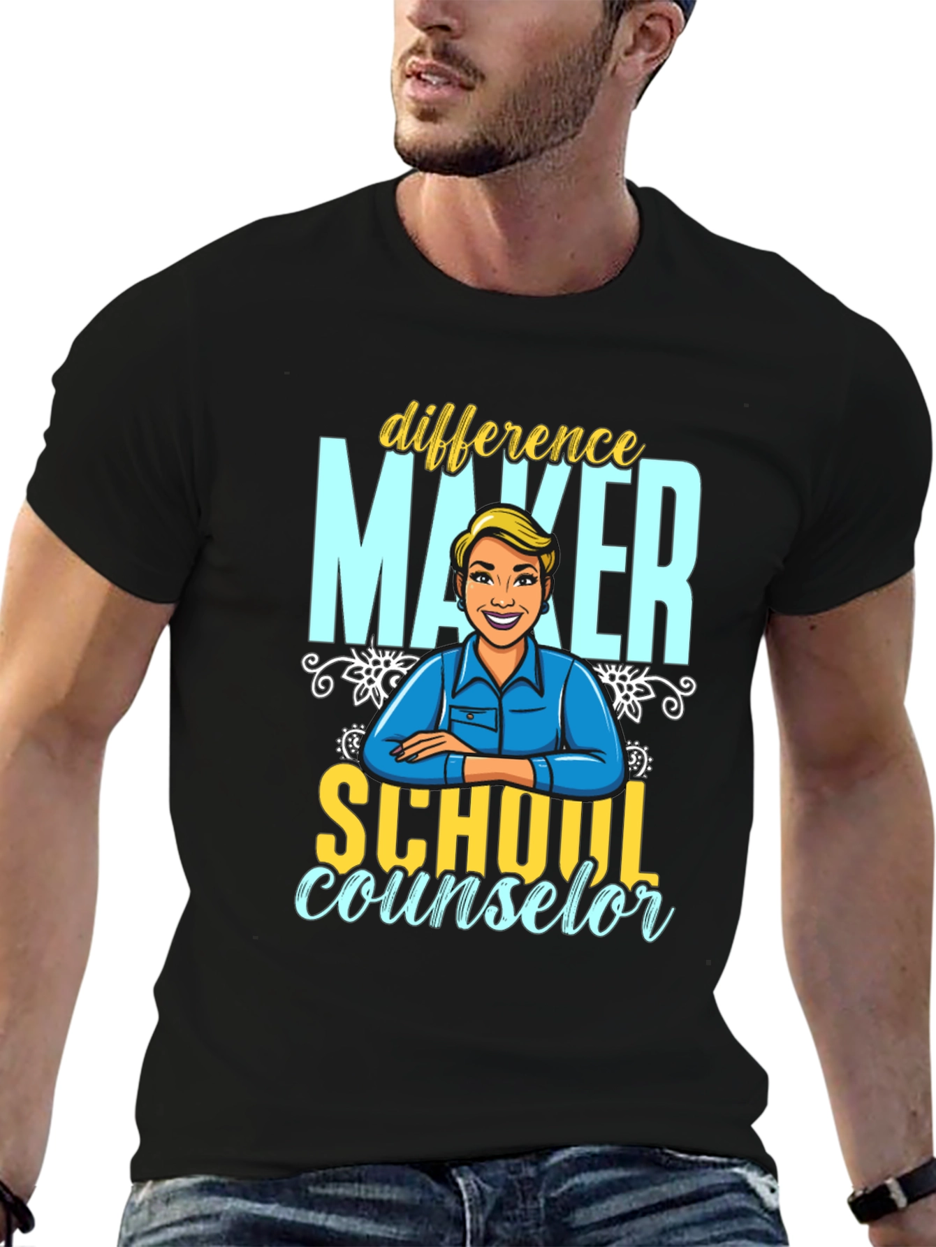 Difference Maker School Counselor T-Shirt