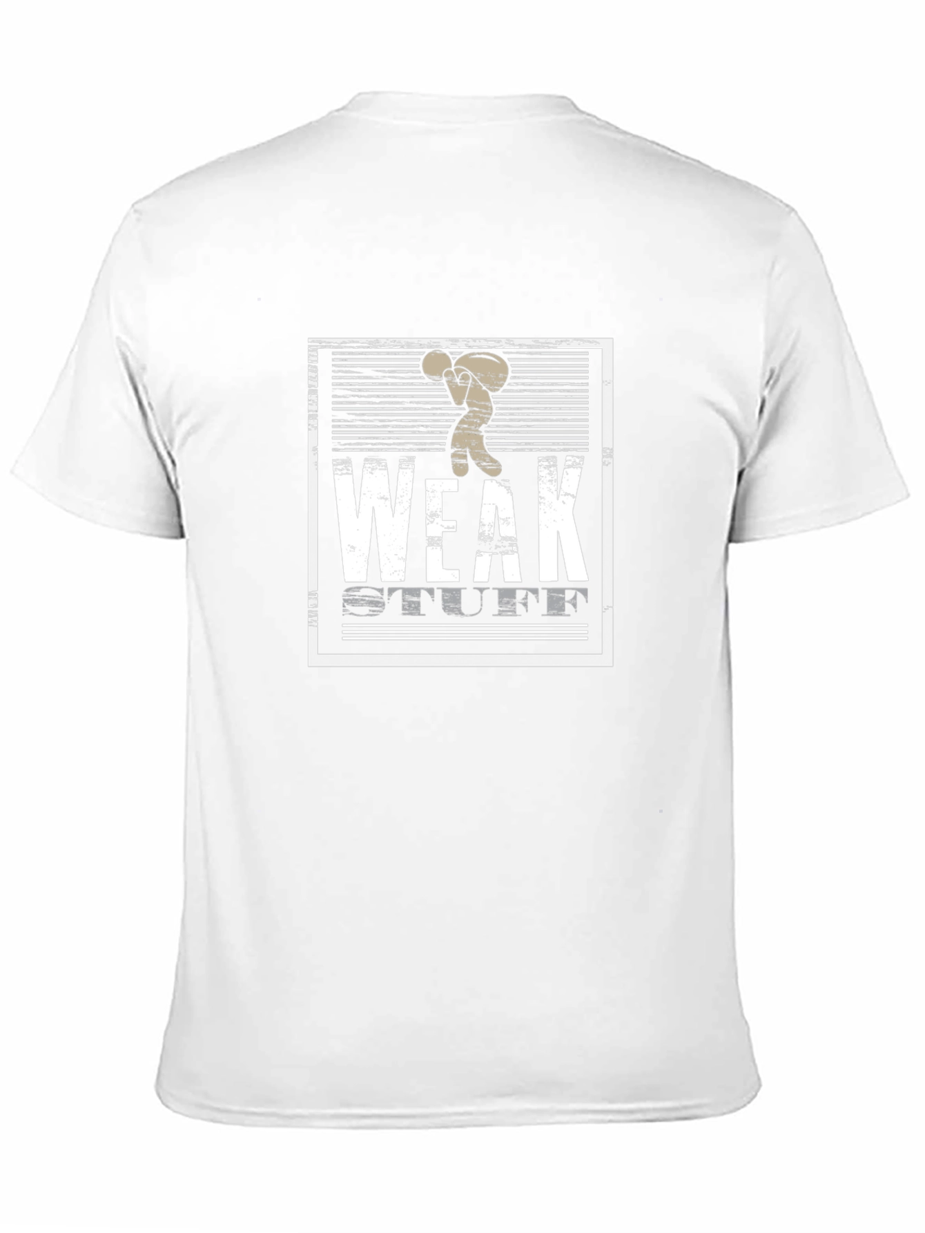 Weak Stuff Graphic T-Shirt - Black Cotton Tee
