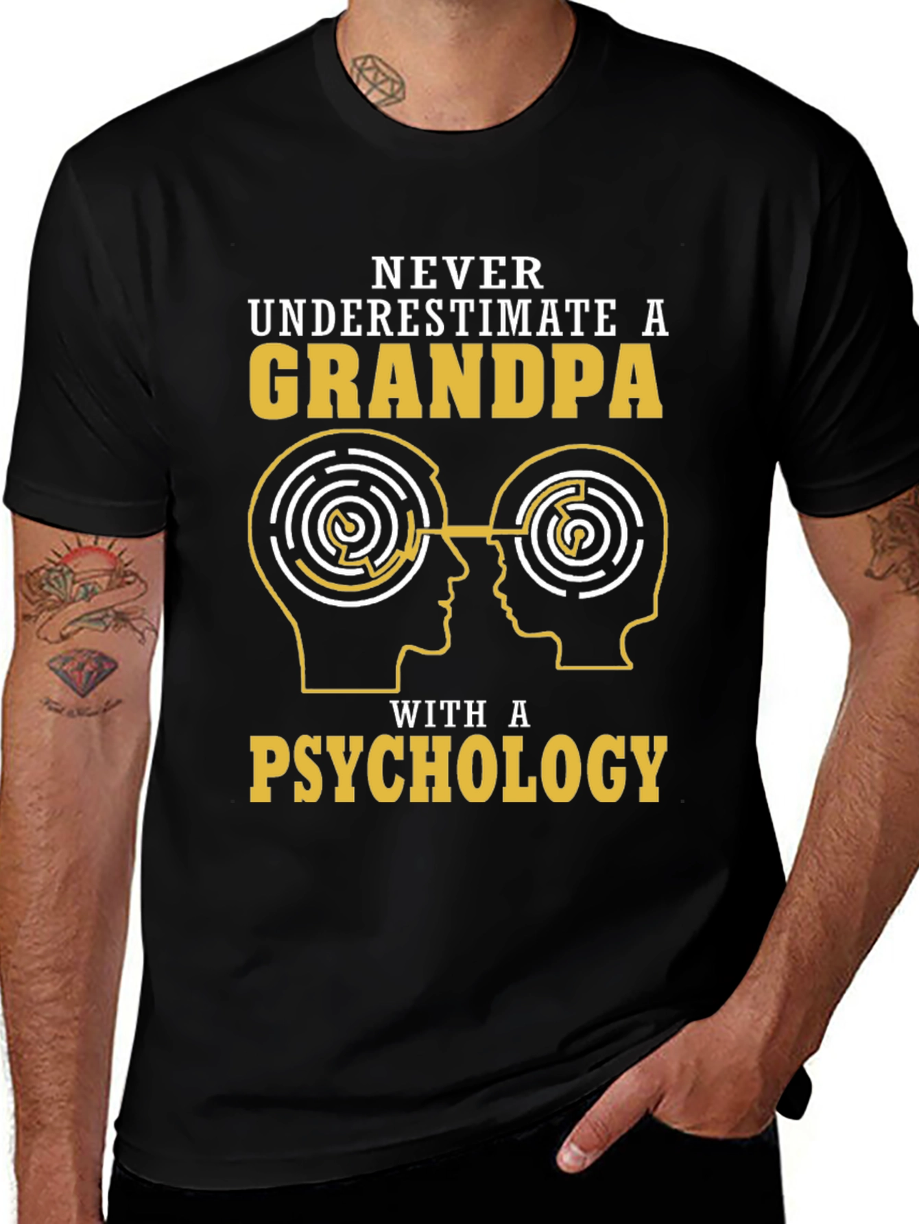Grandpa Psychology T-Shirt