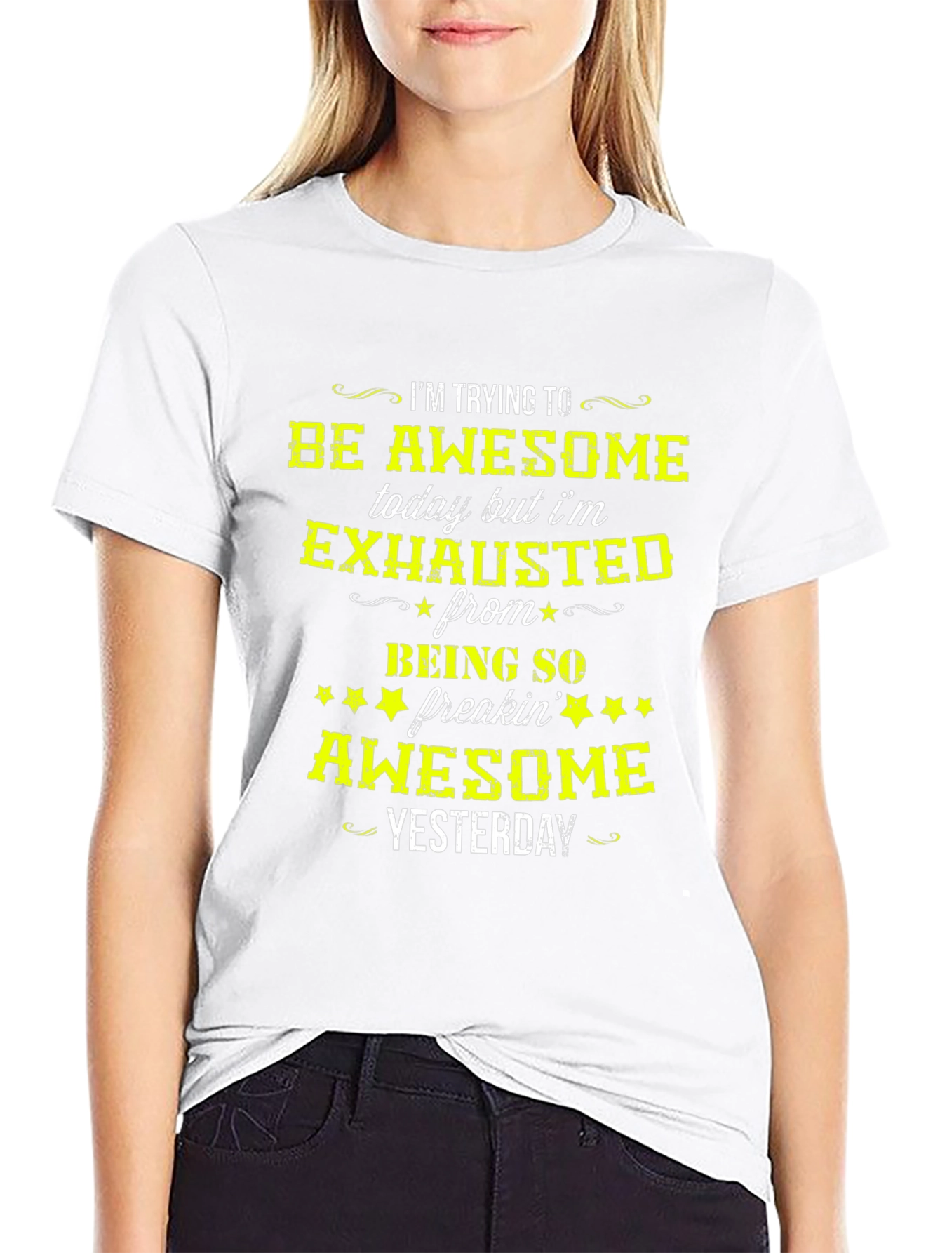 Awesome Yesterday Mens Graphic T-Shirt