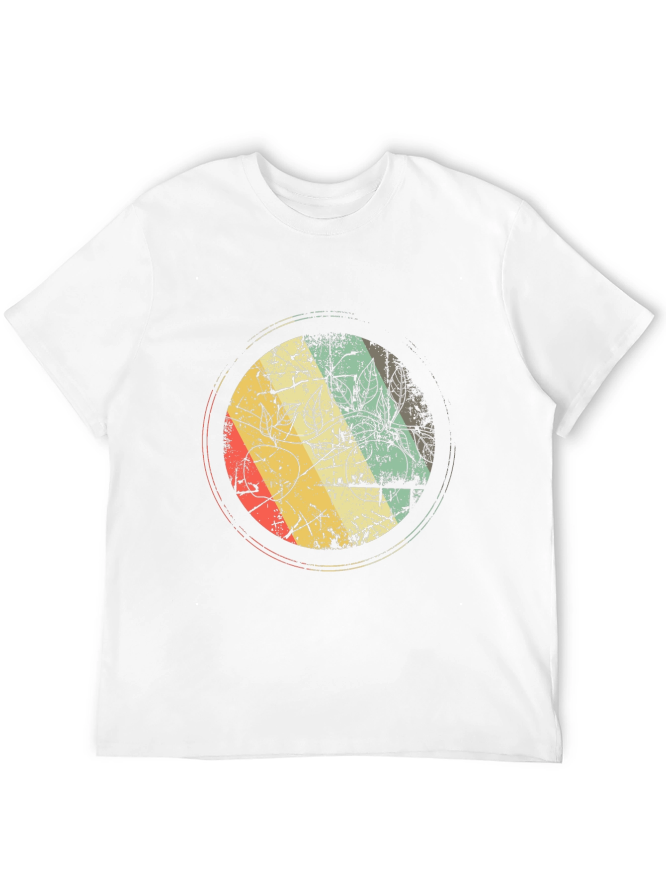 Retro Graphic Print Black T-Shirt