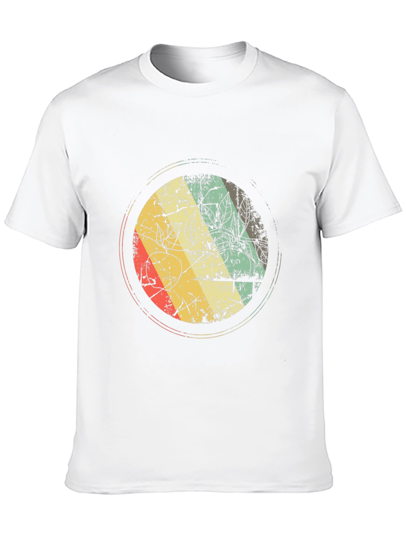 Retro Graphic Print Black T-Shirt
