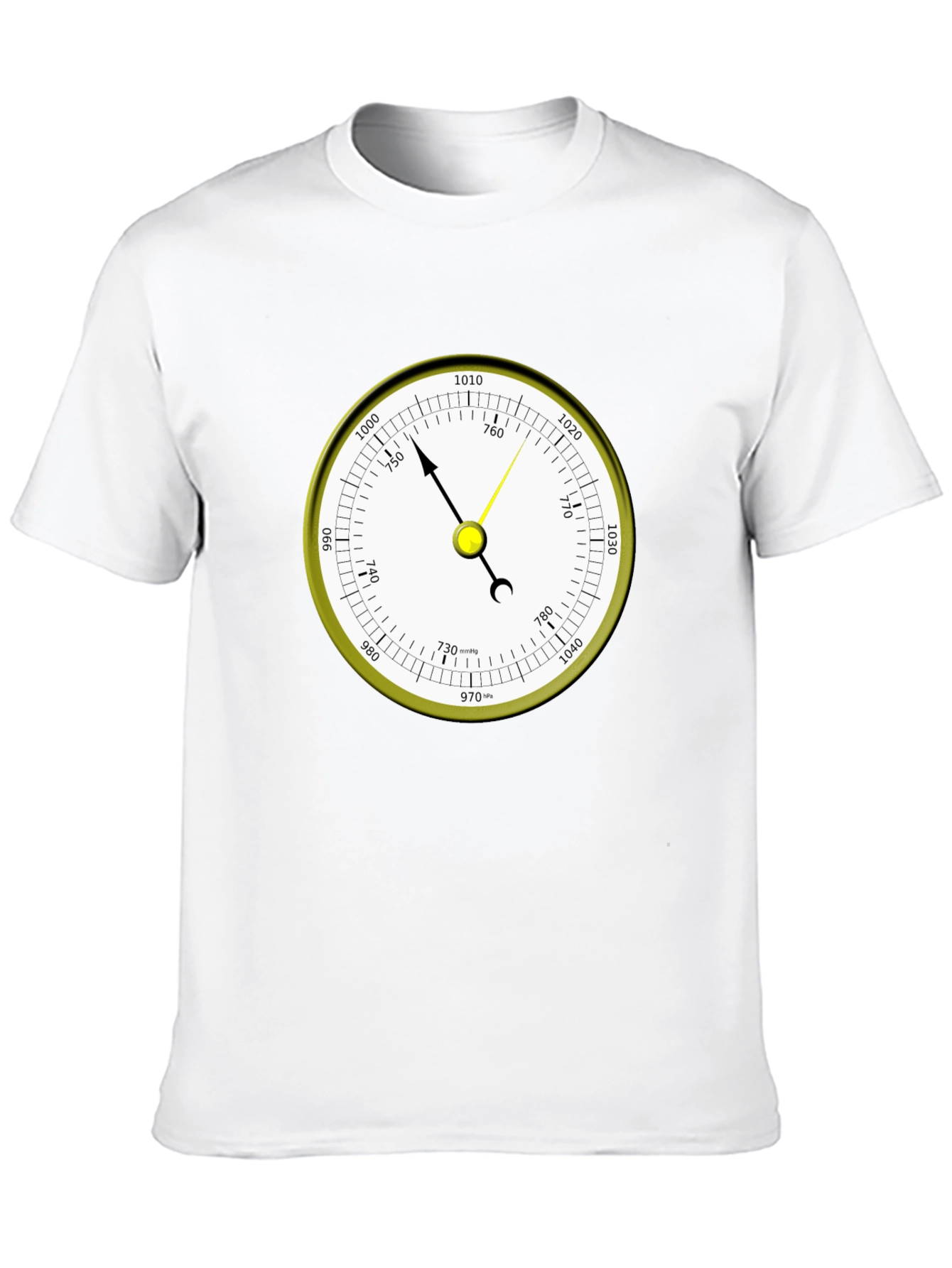 Barometer Graphic T-Shirt - Weather Instrument Tee