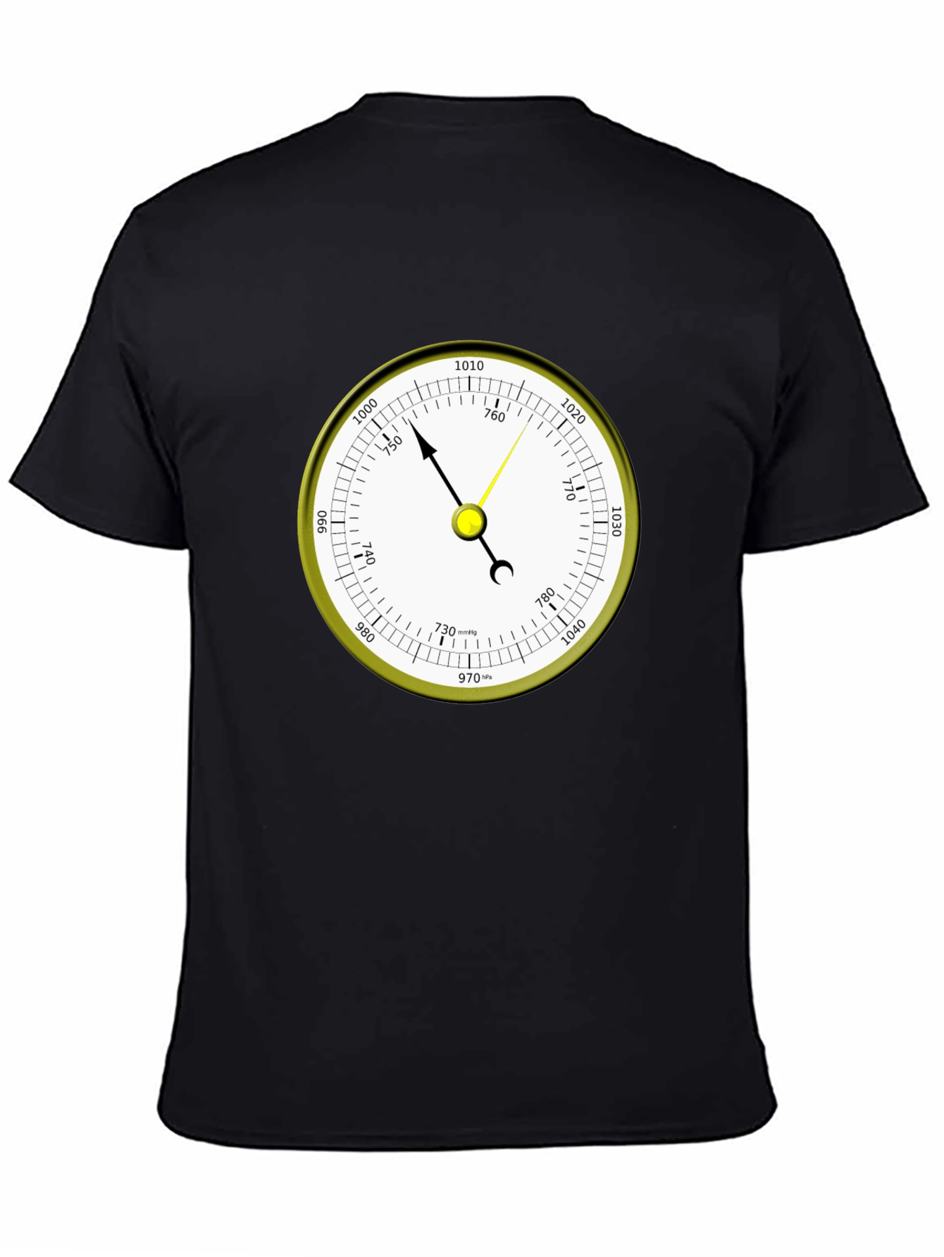 Barometer Graphic T-Shirt - Weather Instrument Tee
