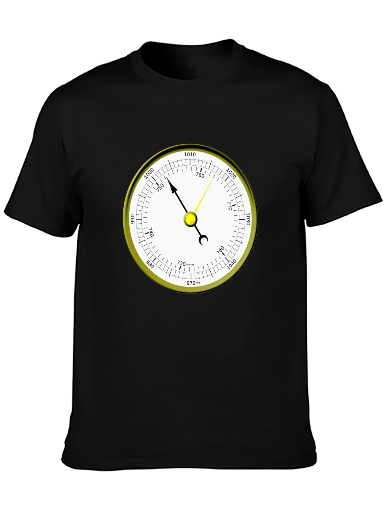 Barometer Graphic T-Shirt - Weather Instrument Tee