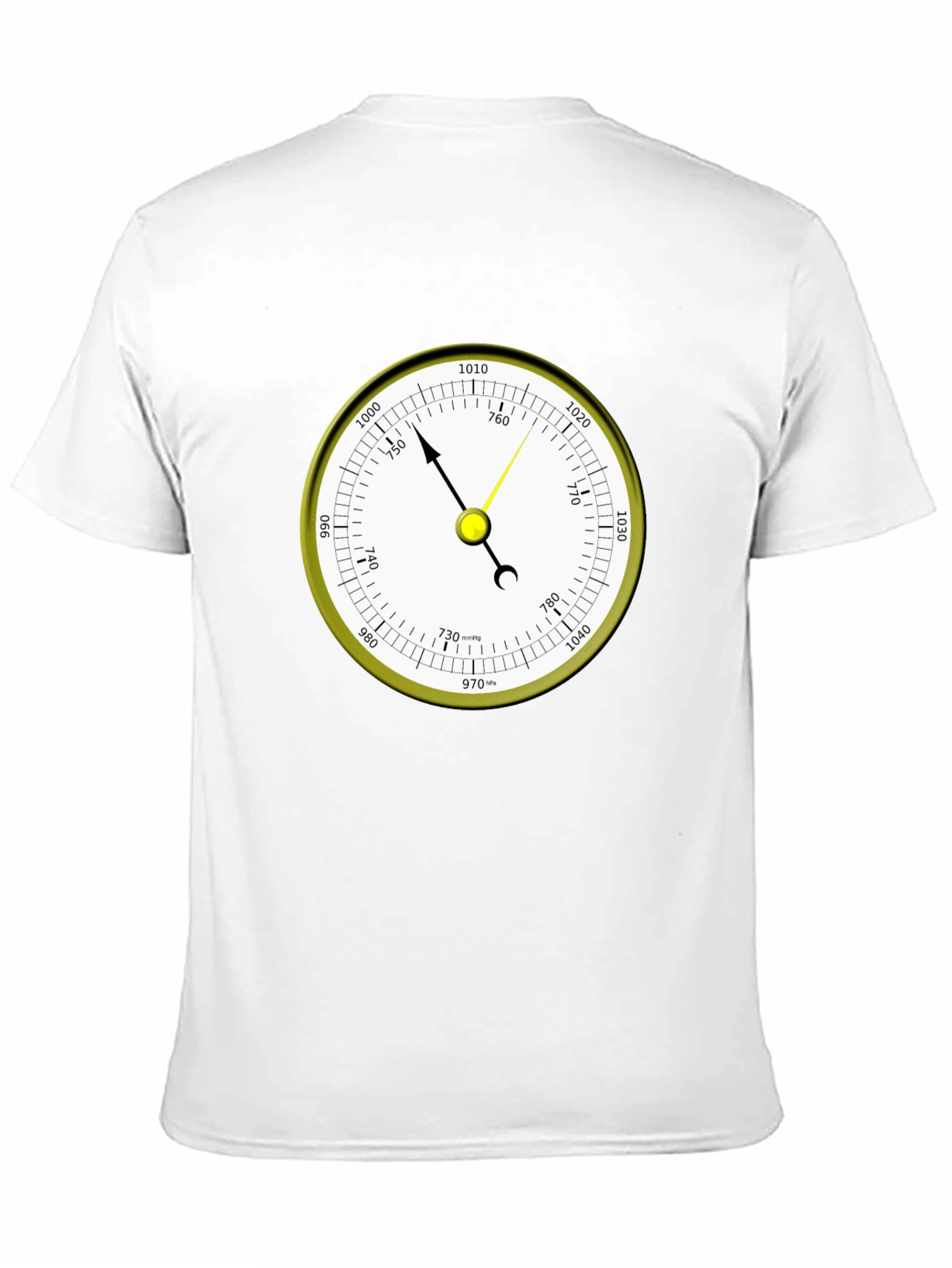 Barometer Graphic T-Shirt - Weather Instrument Tee