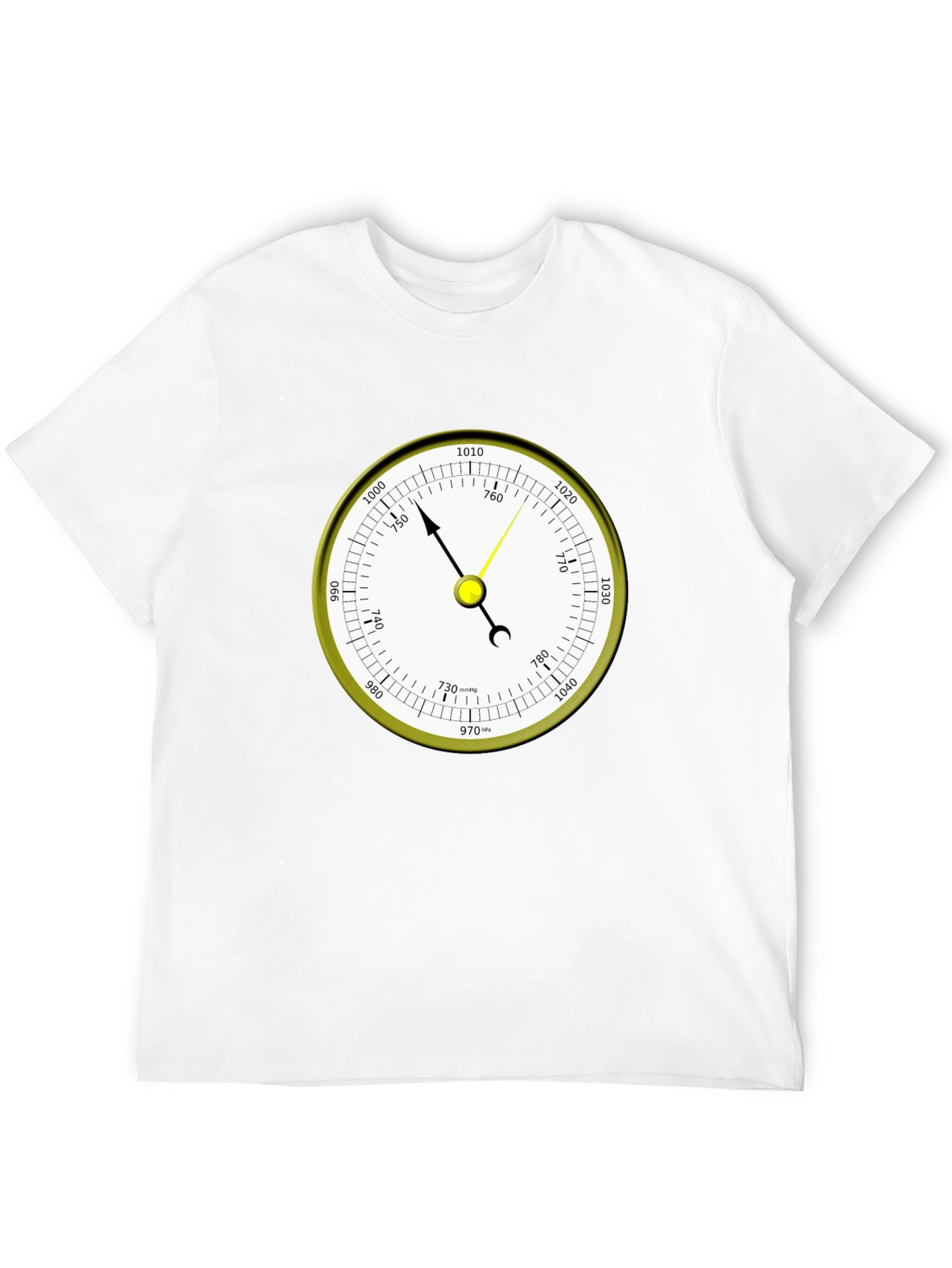 Barometer Graphic T-Shirt - Weather Instrument Tee