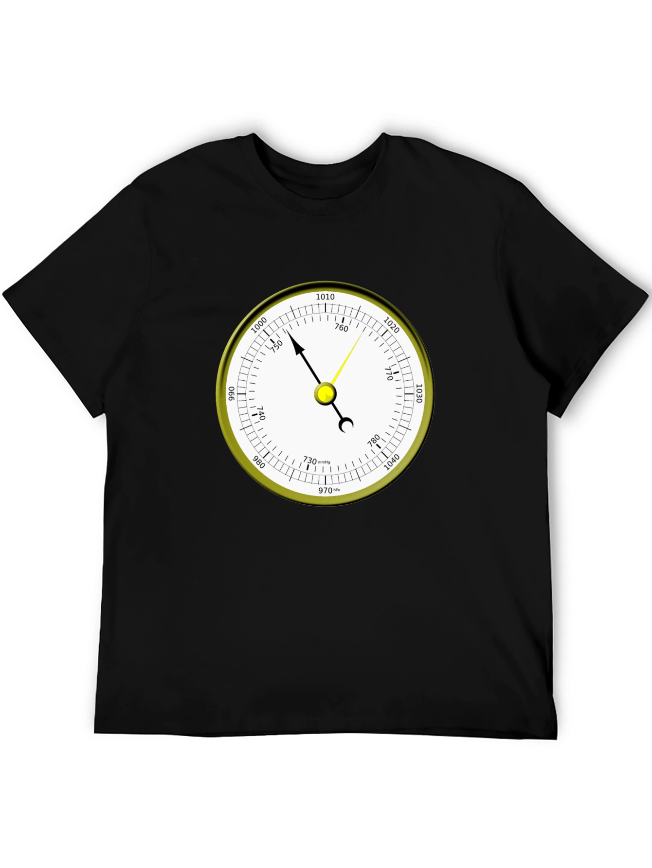 Barometer Graphic T-Shirt - Weather Instrument Tee