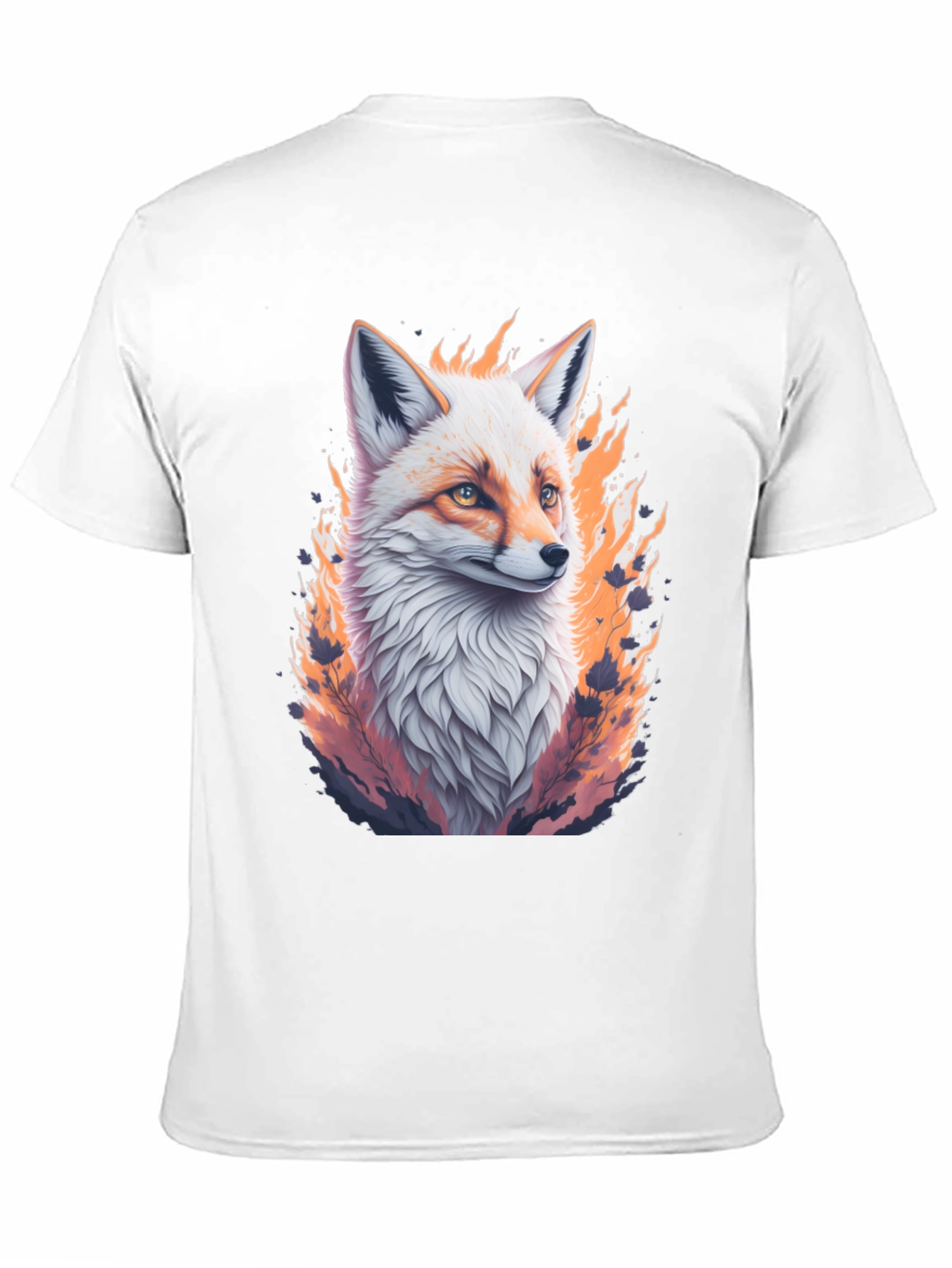 Fiery Fox Graphic Tee - Unique Animal Print