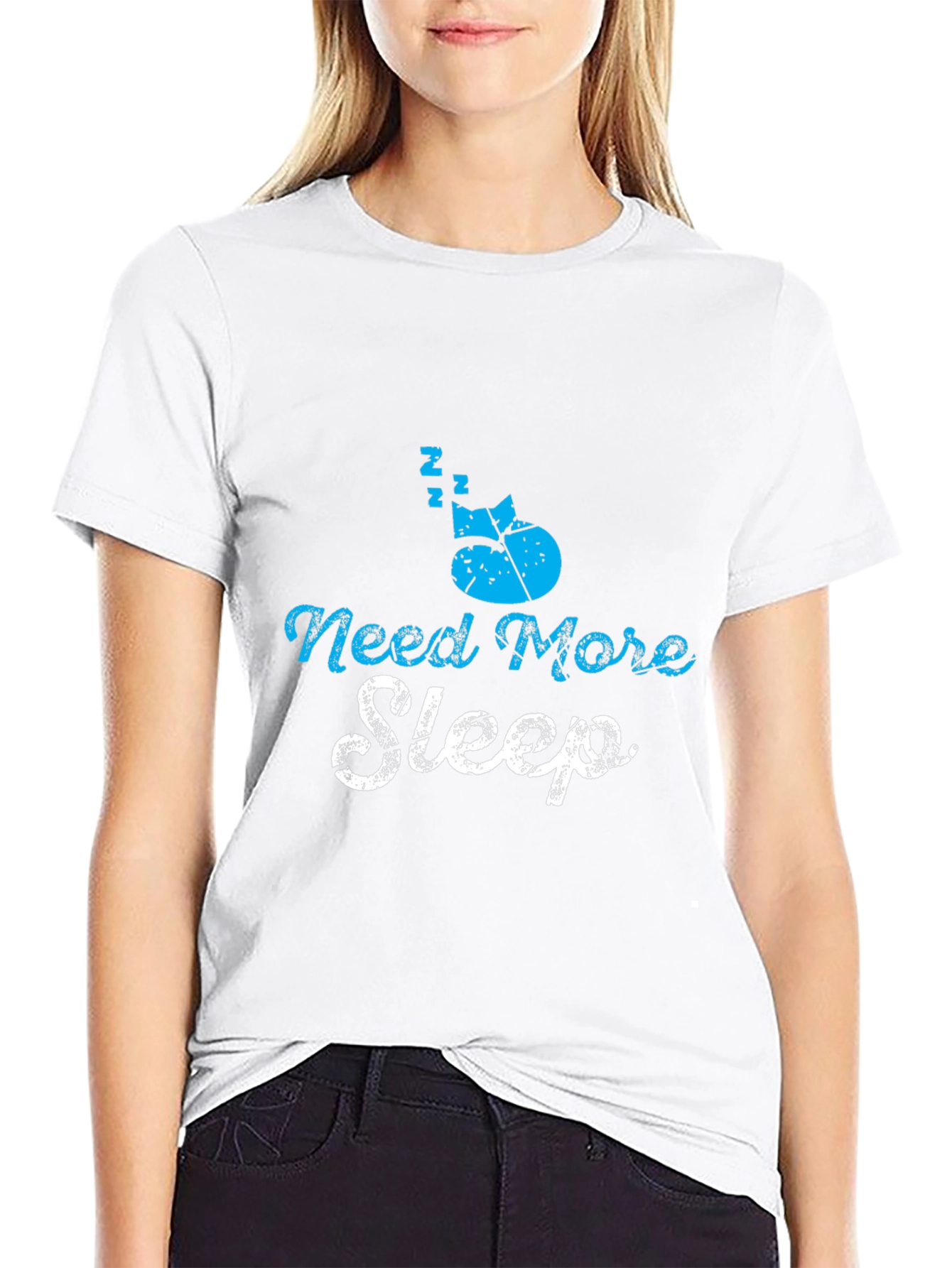 Need More Sleep T-Shirt - Soft Cotton Blend