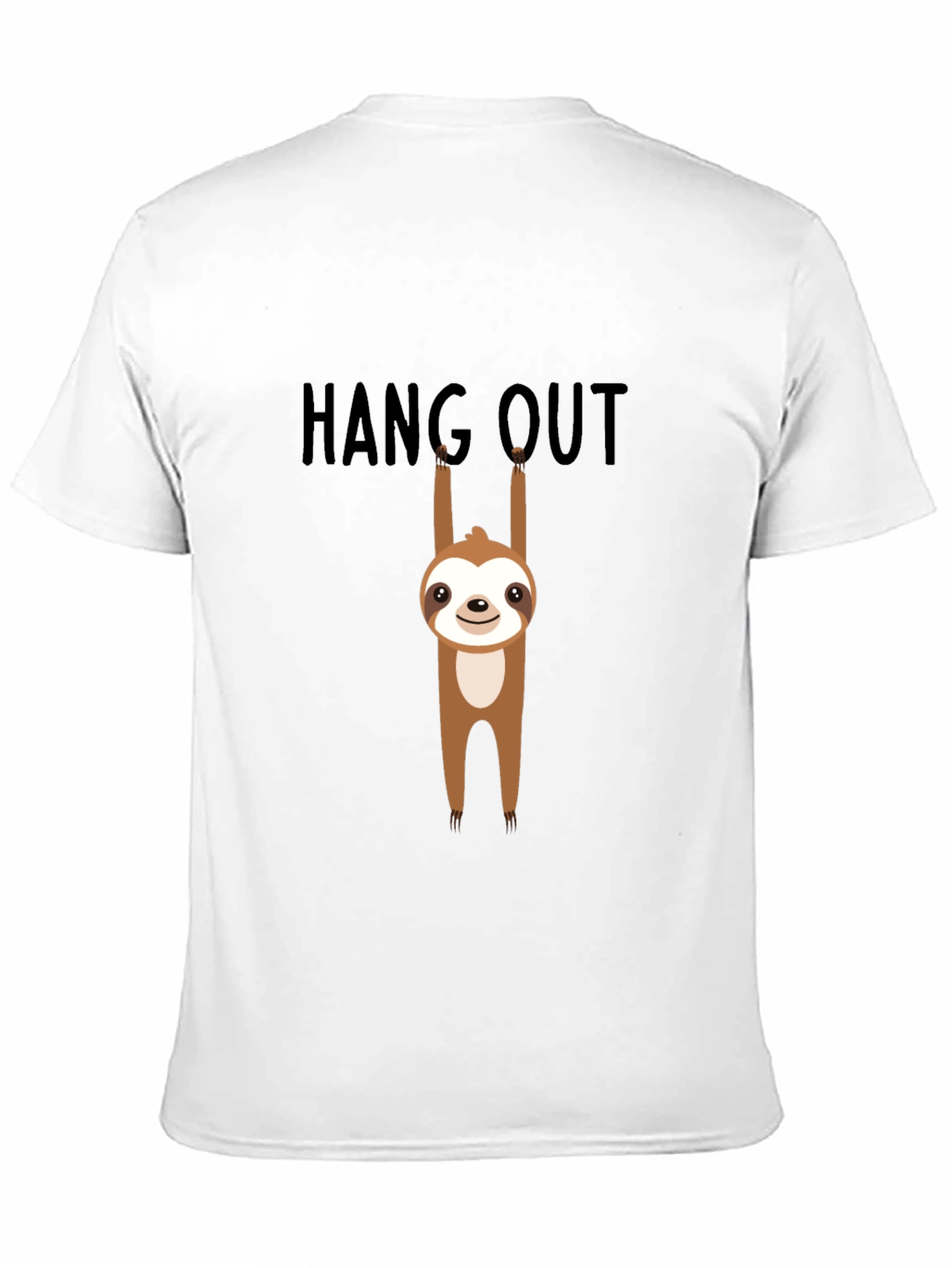 Hang Out Sloth Graphic T-Shirt