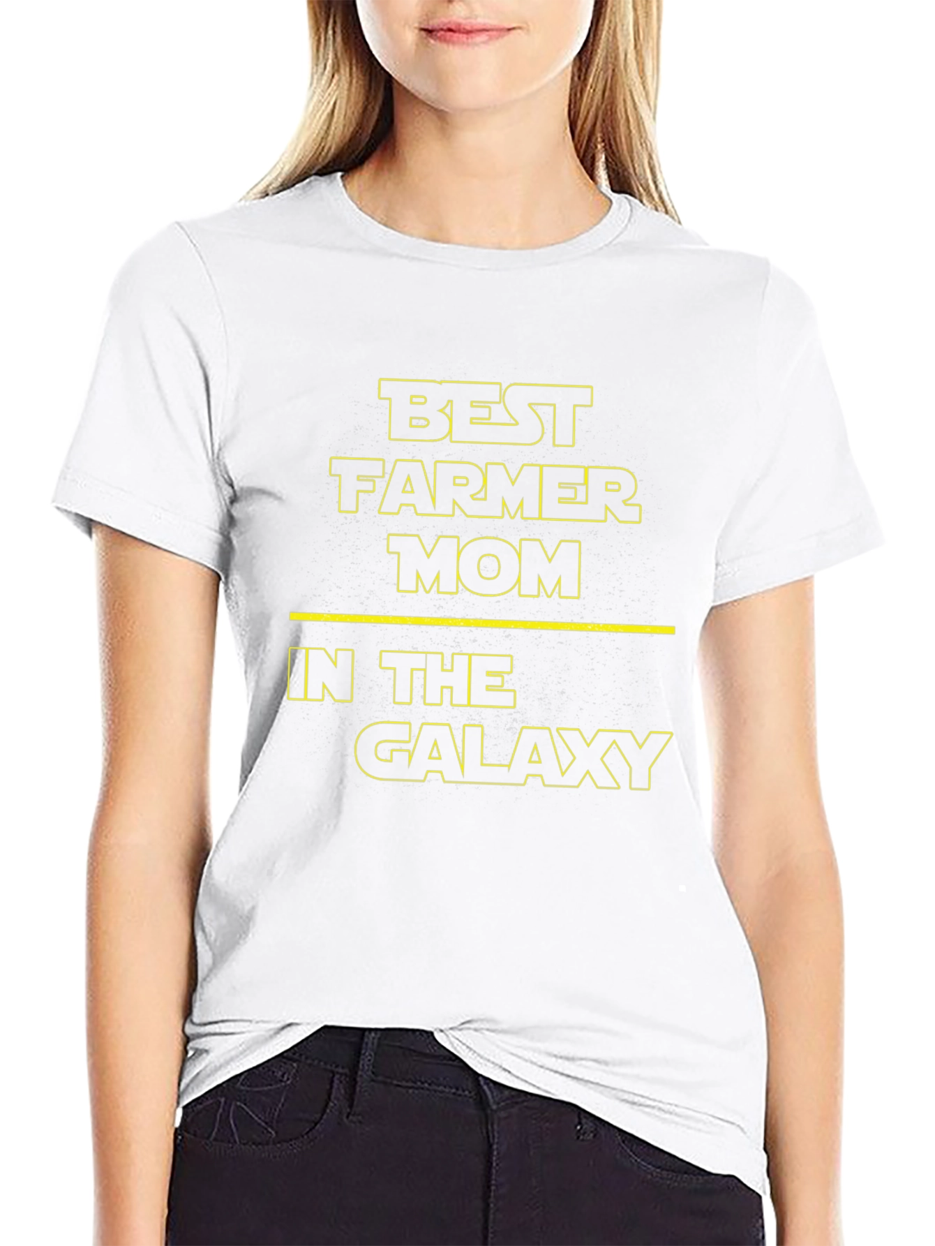 Best Farmer Mom in the Galaxy T-Shirt