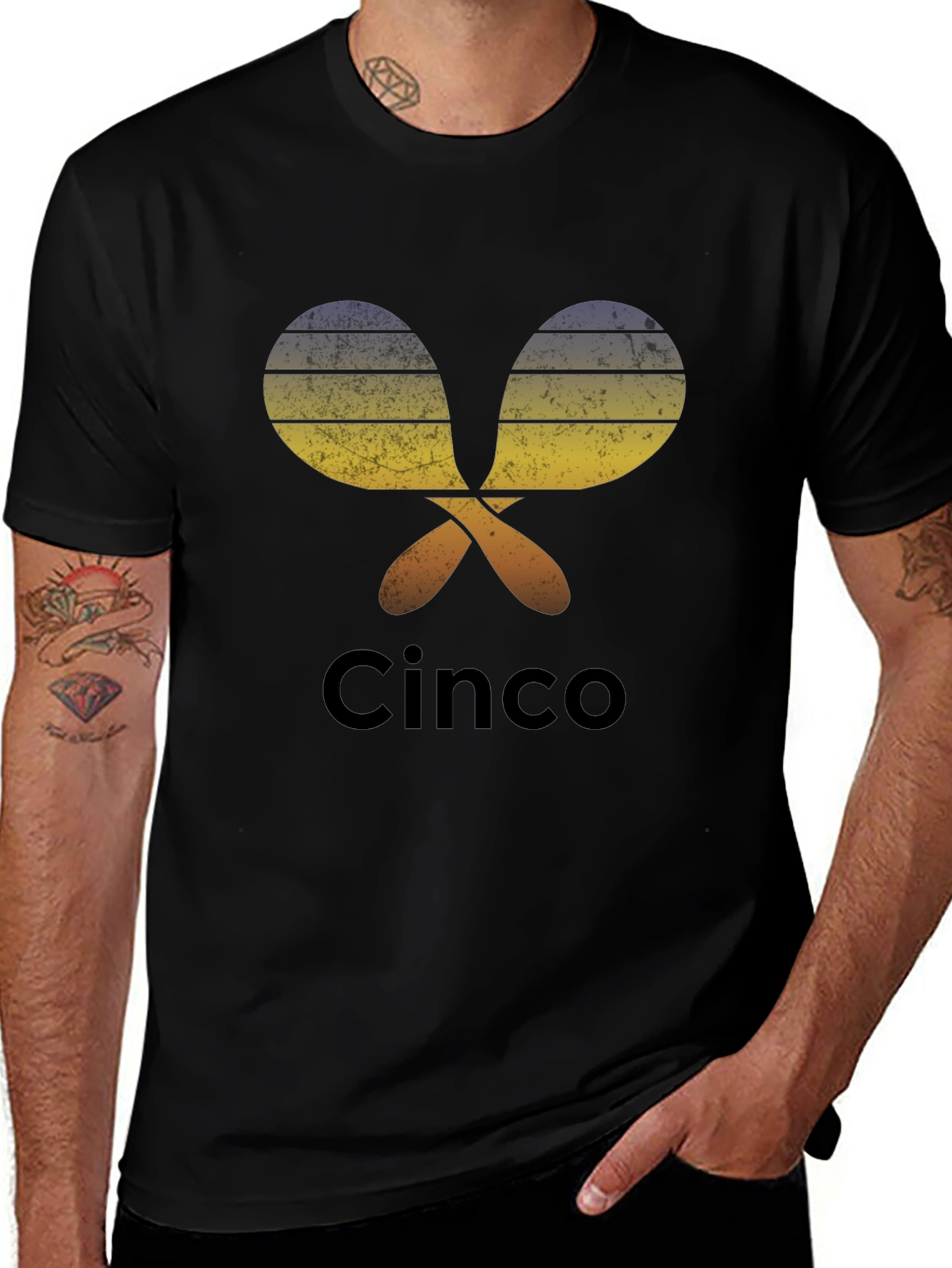 Retro Cinco de Mayo Maracas T-Shirt