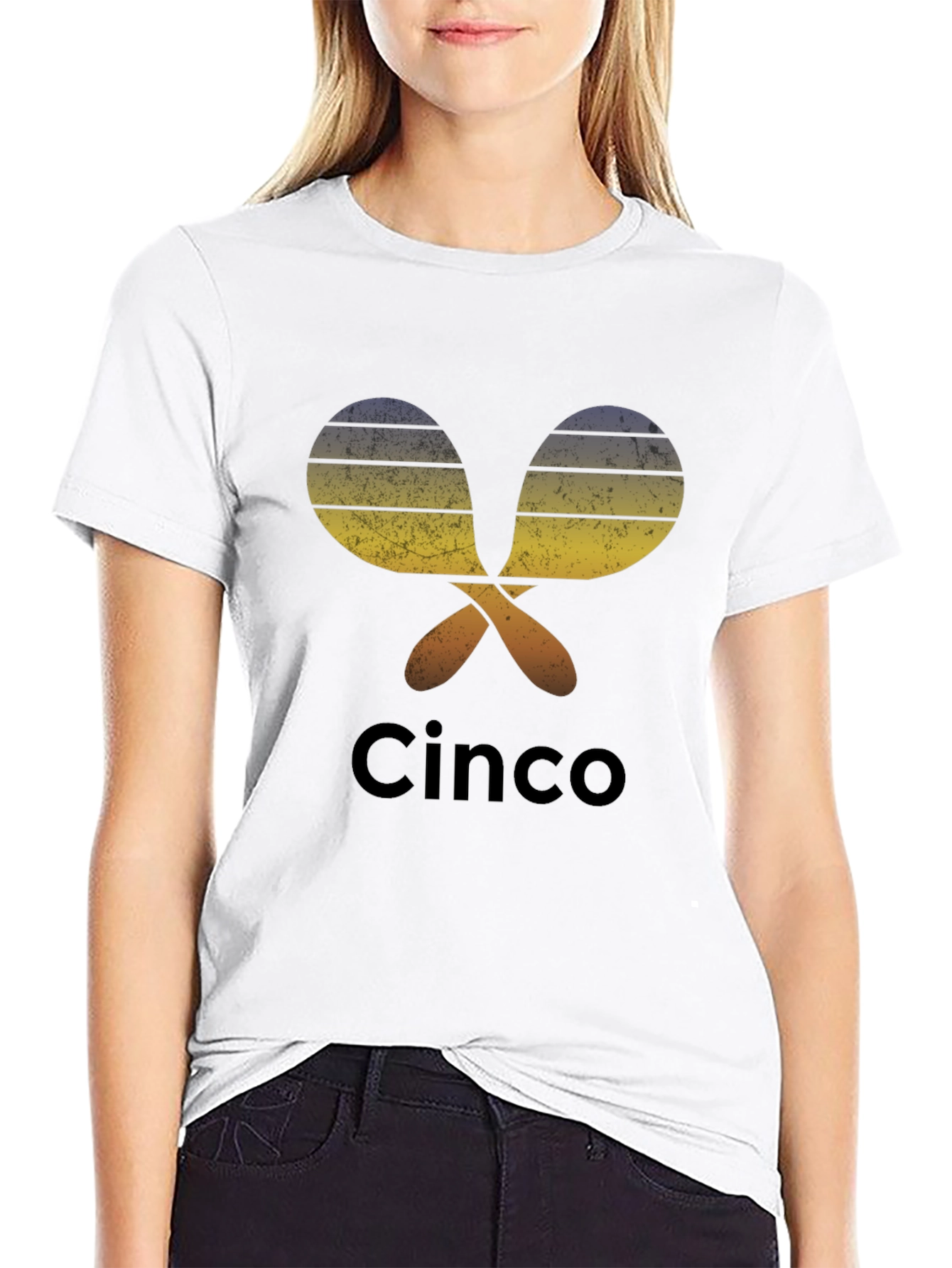 Retro Cinco de Mayo Maracas T-Shirt