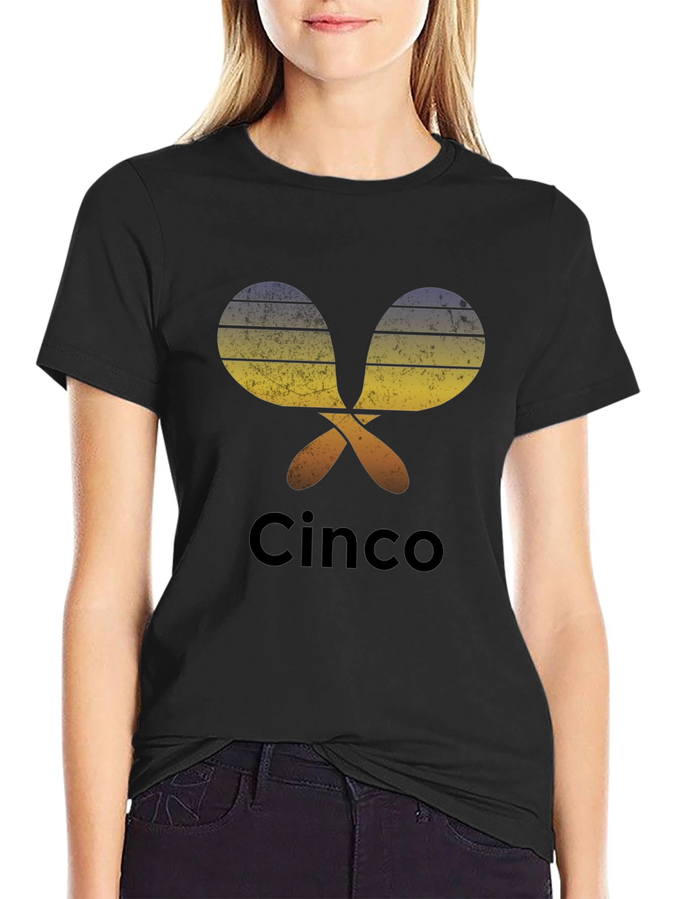 Retro Cinco de Mayo Maracas T-Shirt