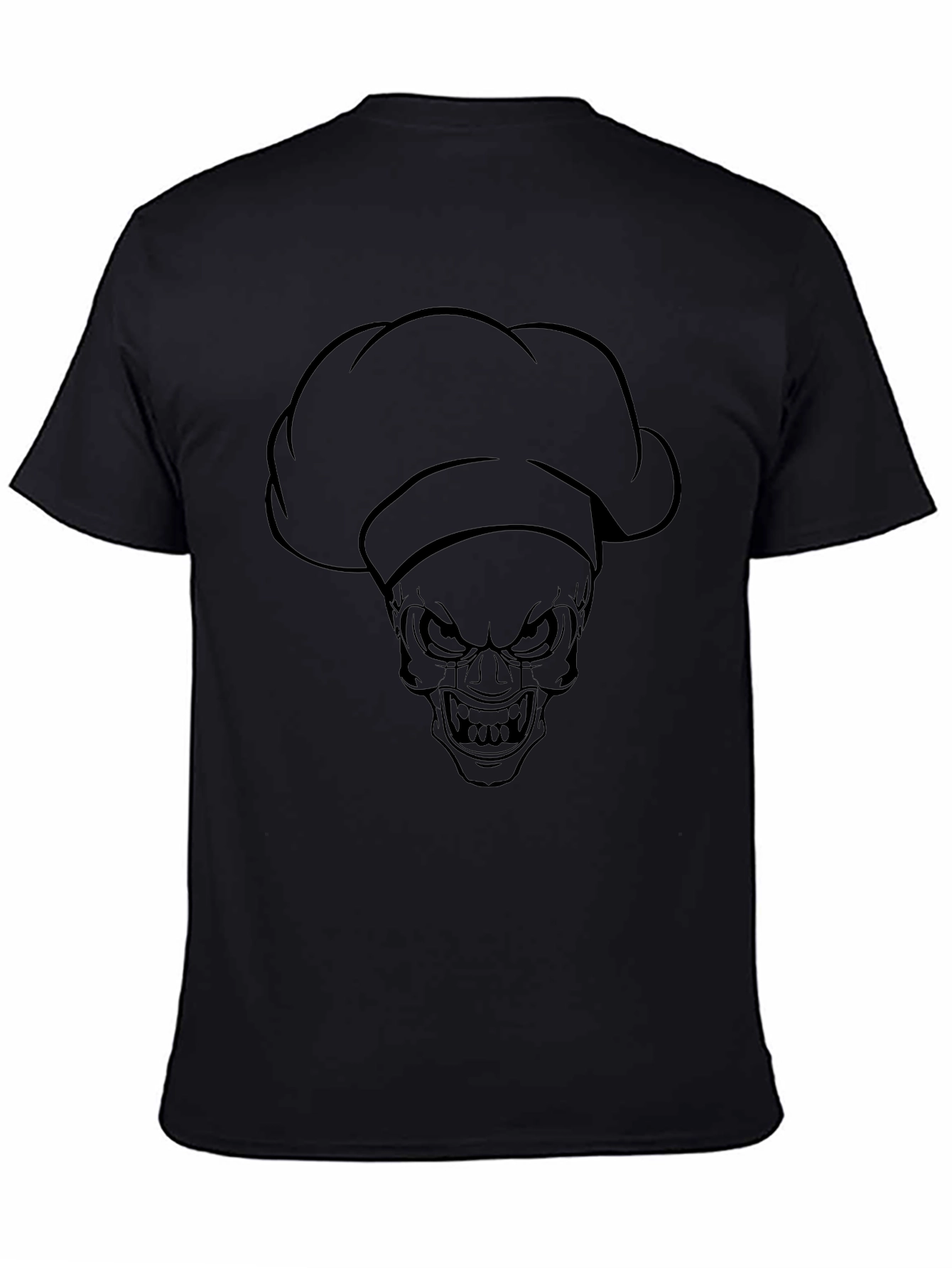 Chef Skull T-Shirt - Dark Humor Fashion
