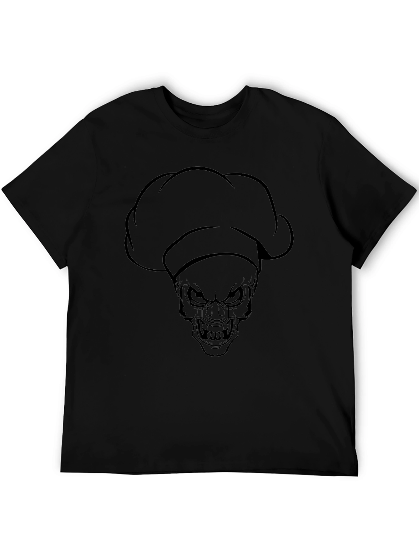 Chef Skull T-Shirt - Dark Humor Fashion