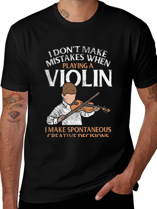 Violin Player T-Shirt - Funny Musician Tee