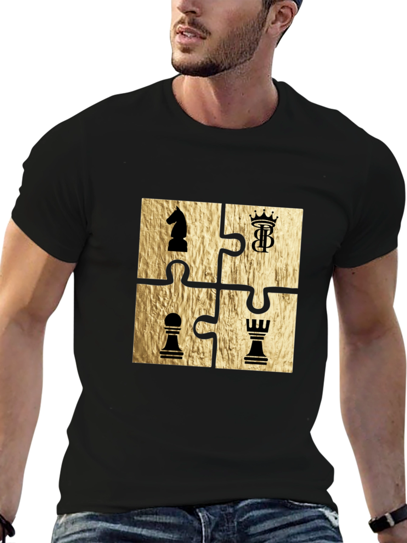 Chess Puzzle Piece T-Shirt