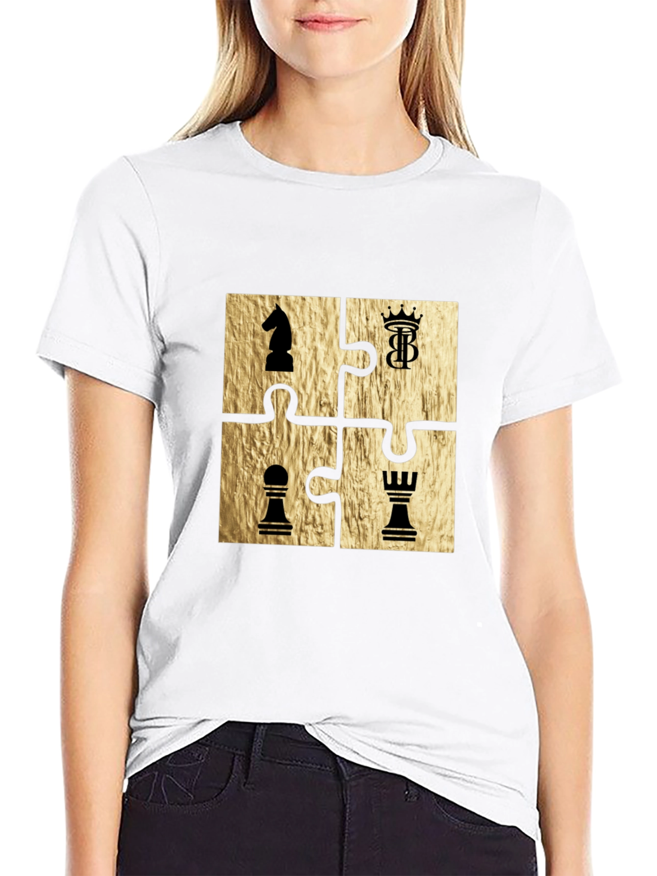 Chess Puzzle Piece T-Shirt