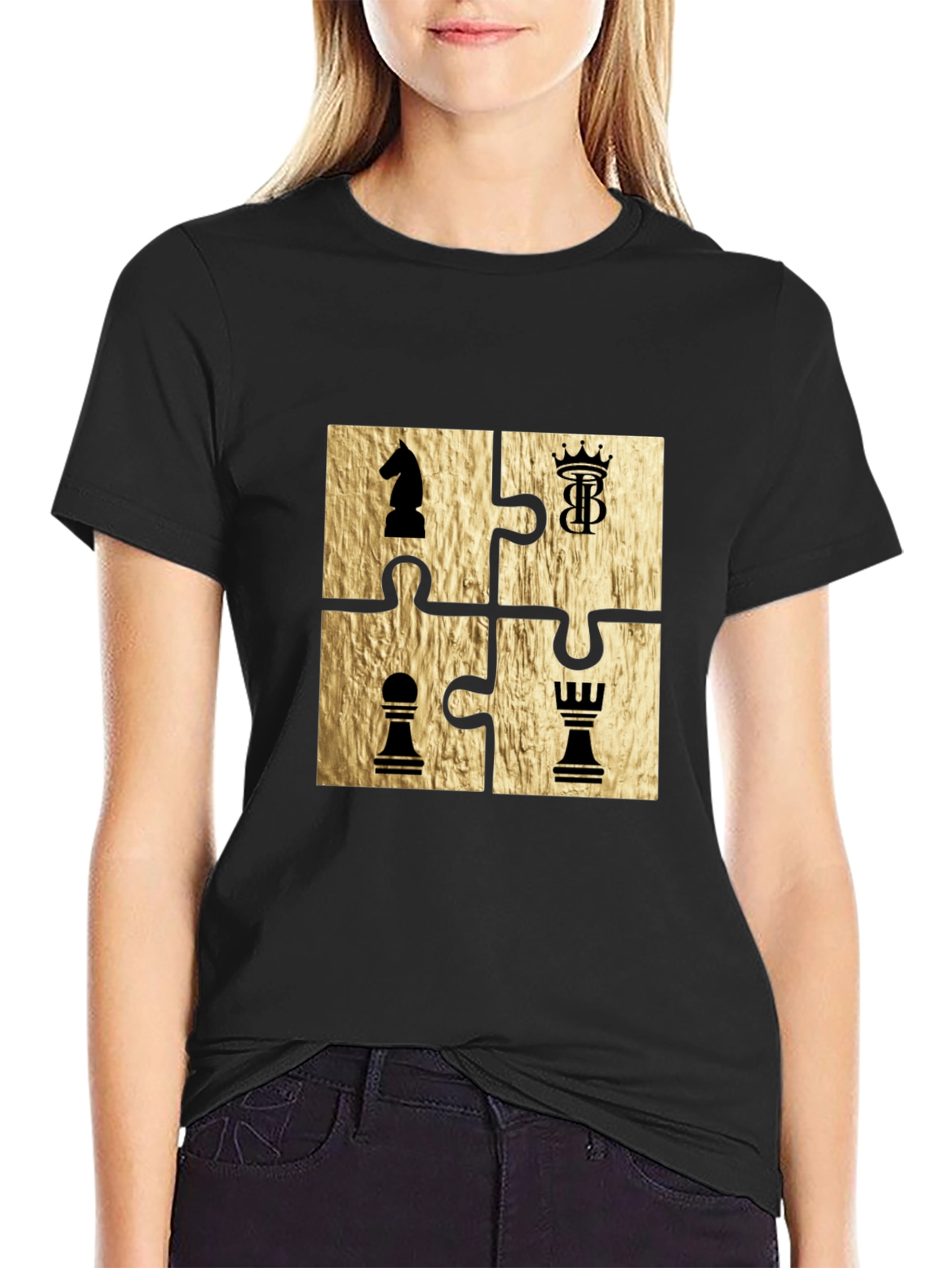 Chess Puzzle Piece T-Shirt